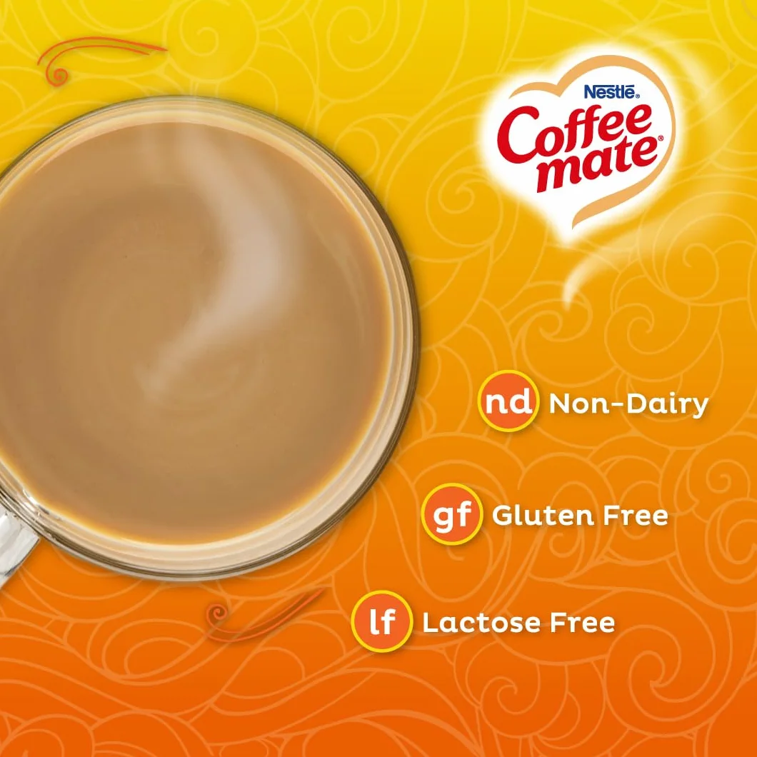 Nestle Coffee-Mate zabielacz do kawy w proszku orzech laskowy 425,2 g (6 sztuk)
