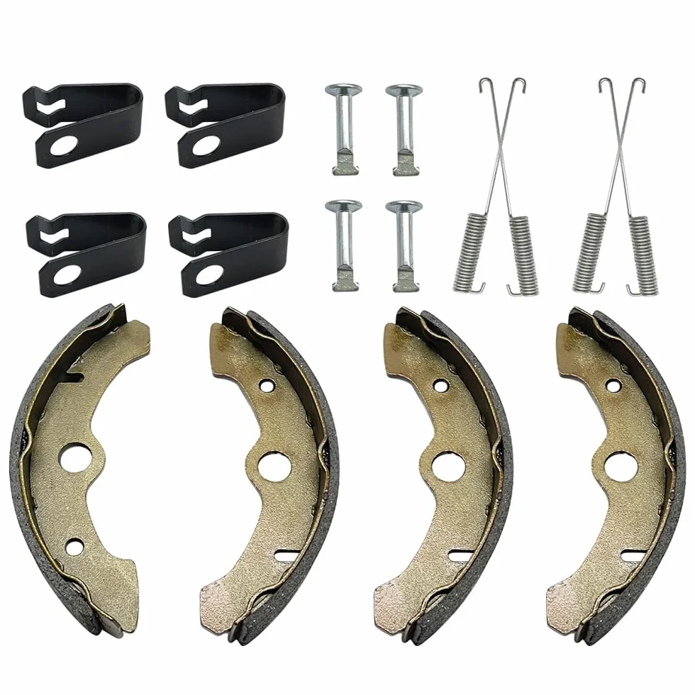 Przednie szczęki hamulcowe Sprężyna lewa prawa pasuje do Yamaha Kodiak 400 YFM350 YFM400 Big Bear 350 1989-1998