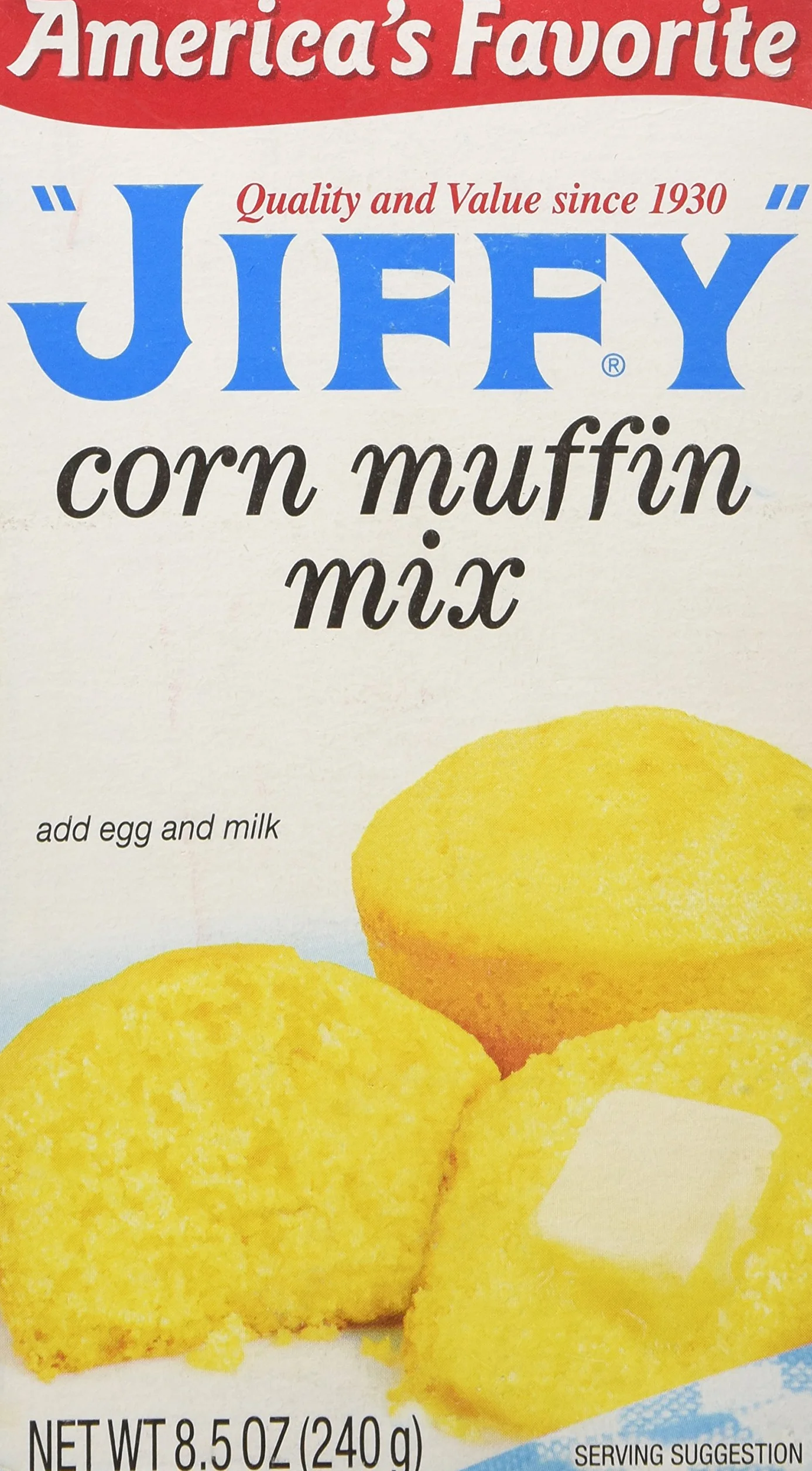 Jiffy Kukurydziana mieszanka muffinek, 198 g