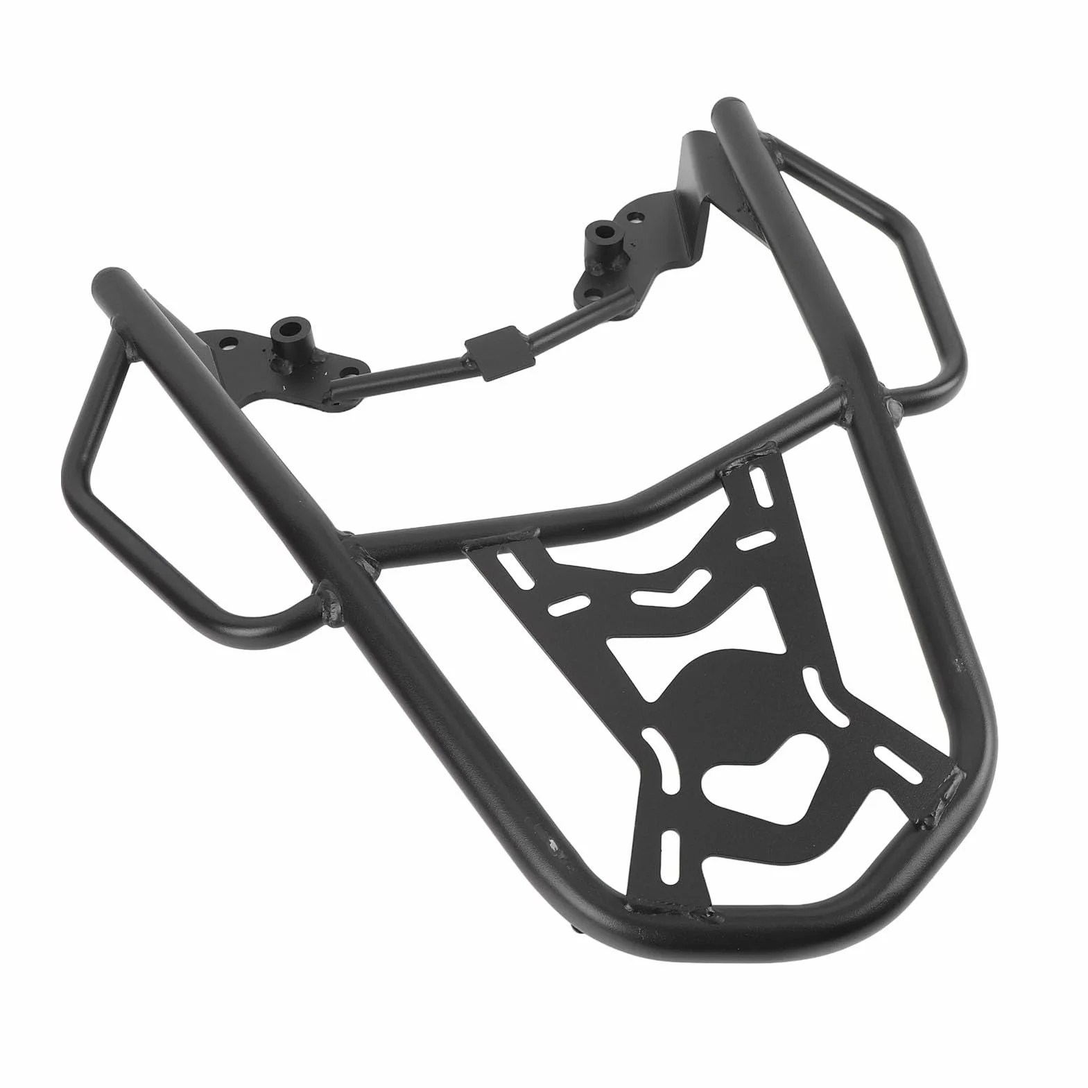 Ausla Bagażnik Tylny Motocykla, Tylny Uchwyt Górnego Pudełka ze Stali Nierdzewnej do Nmax155 2020-2024, Zwiększona pojemność Przechowywania, Bezpieczny Transport Towarów, Idealny do Codziennej Jazdy
