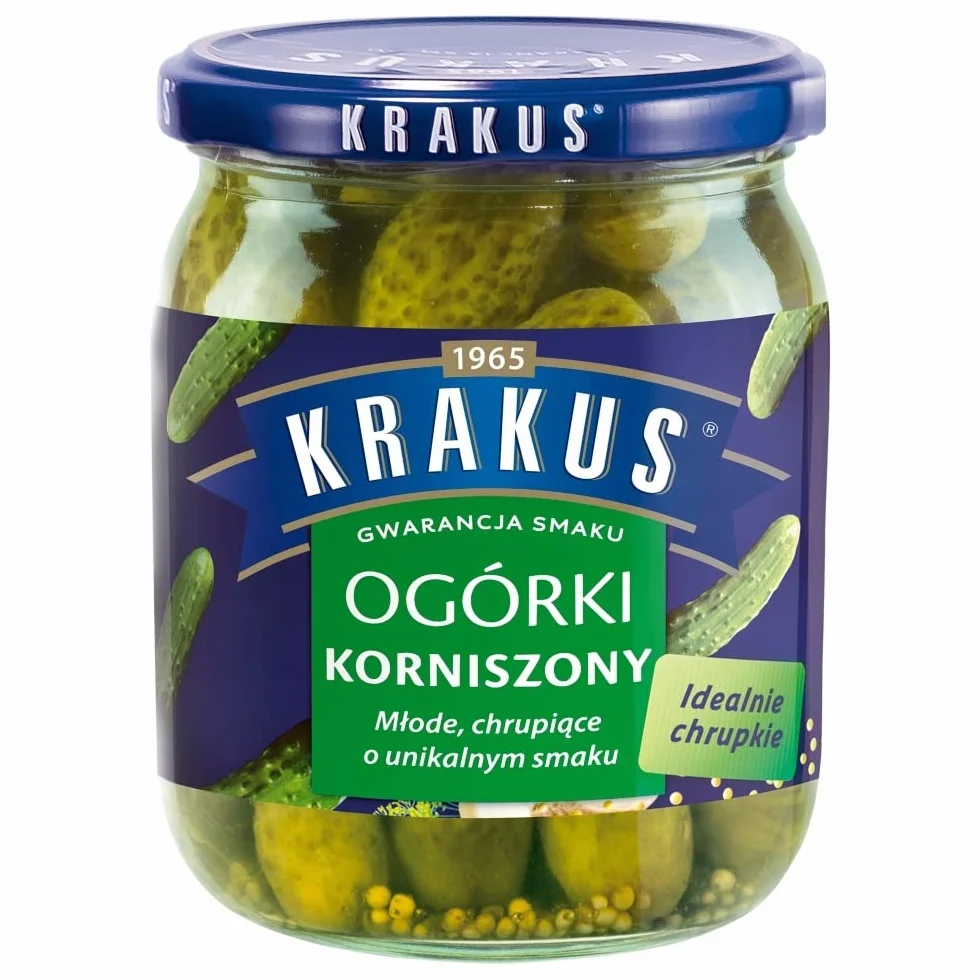 Krakus Ogórki korniszony 500g