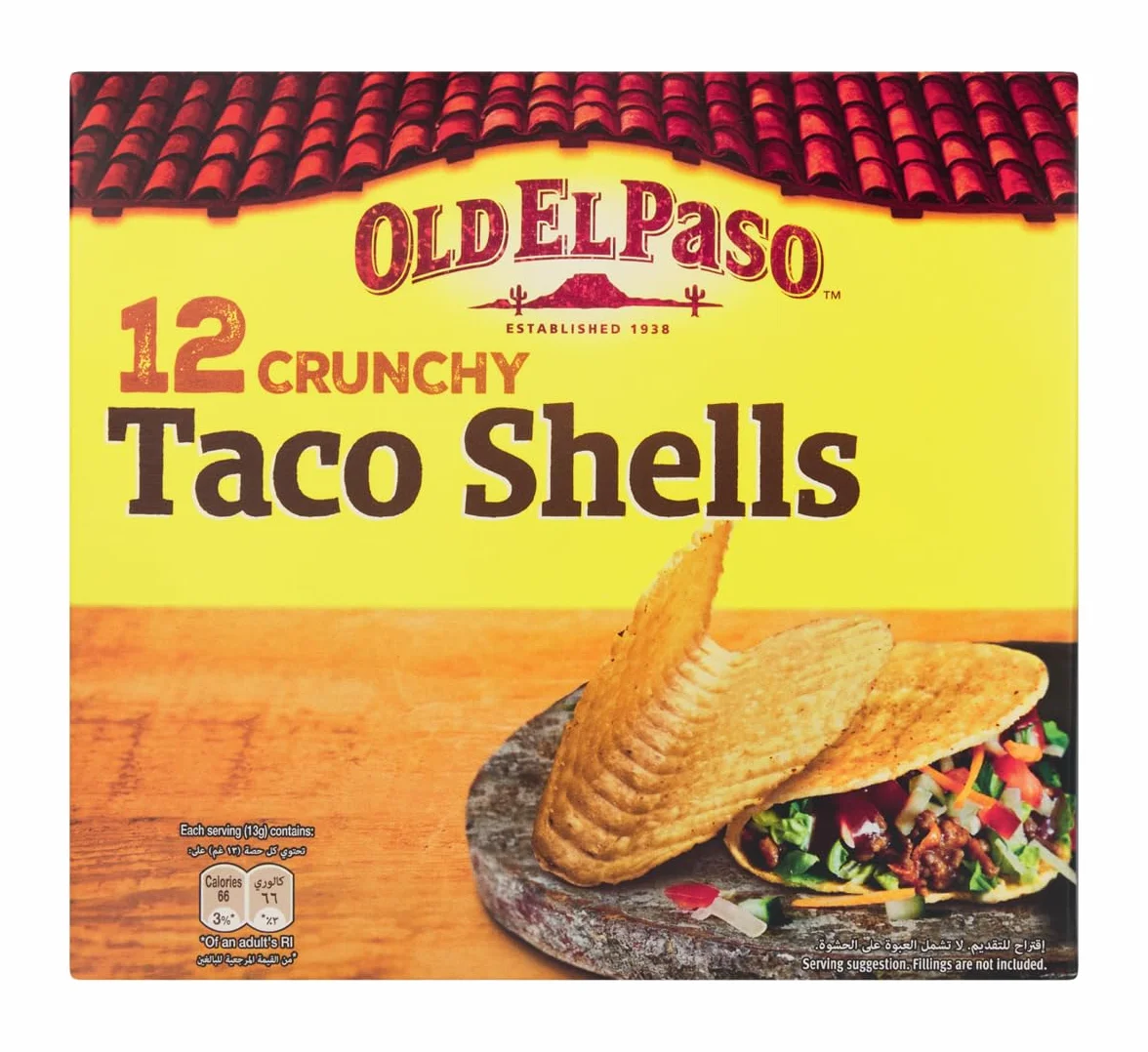 Old El Paso 12 chrupiących muszli taco 156 g