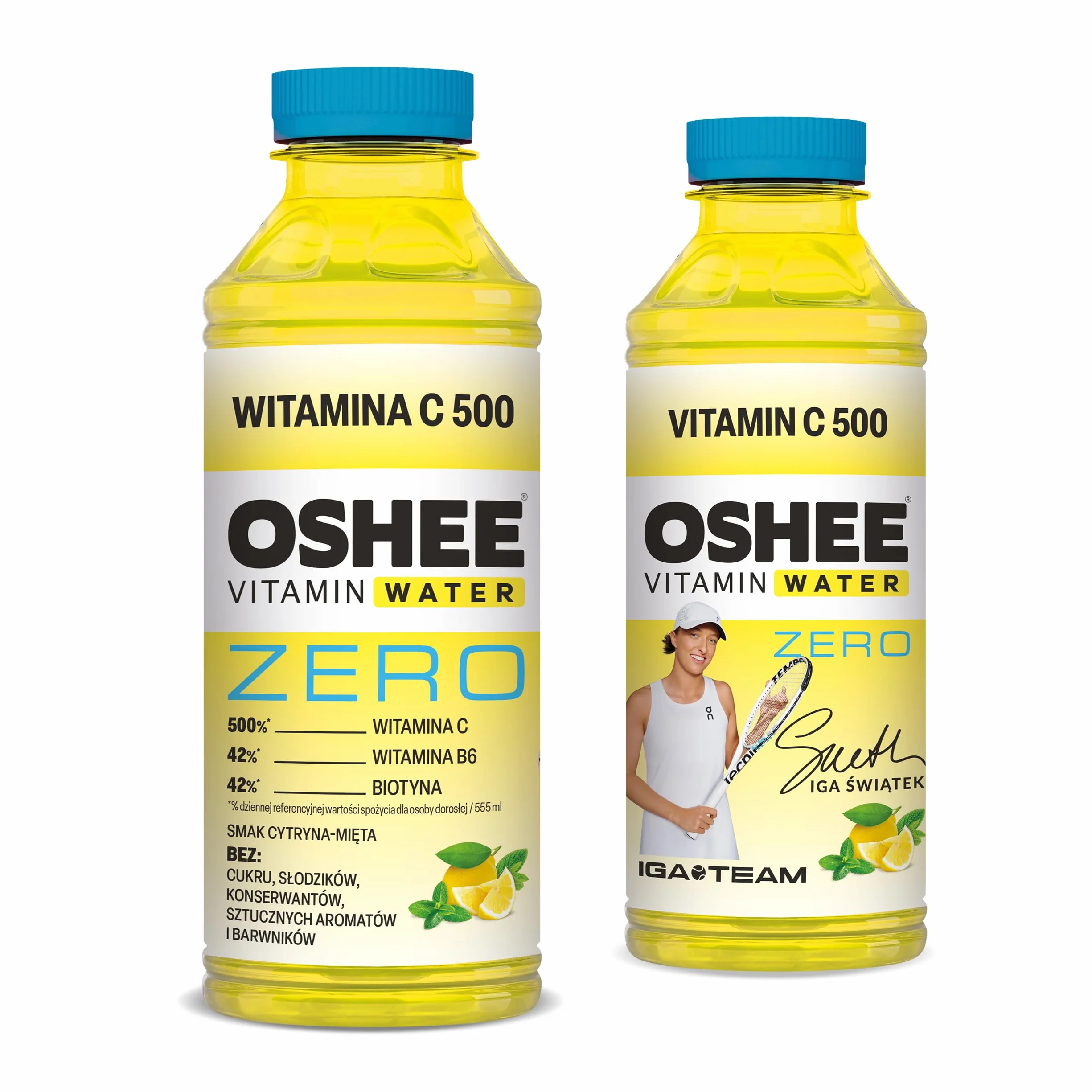 OSHEE Vitamin water witamina C 555 ml Cytryna/Mięta