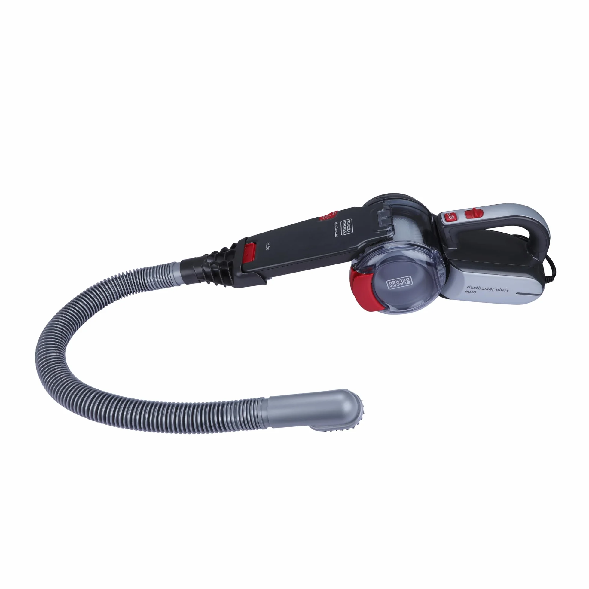 Black & Decker, Odkurzacz samochodowy 12V Pivot, akcesoria, torba, PV1200AV-XJ