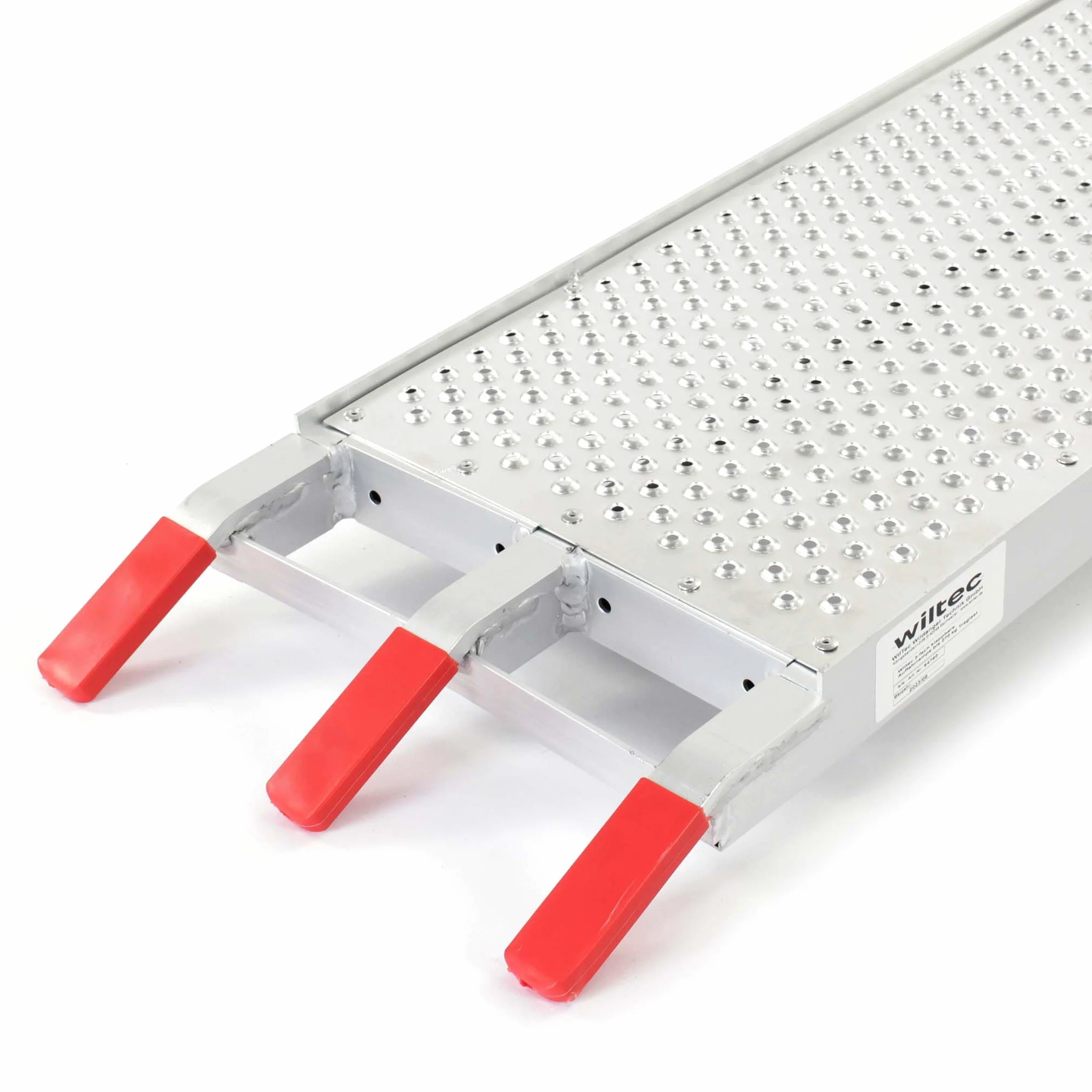 Wiltec składany najazd aluminiowy 270kg rampa antypoślizgowa