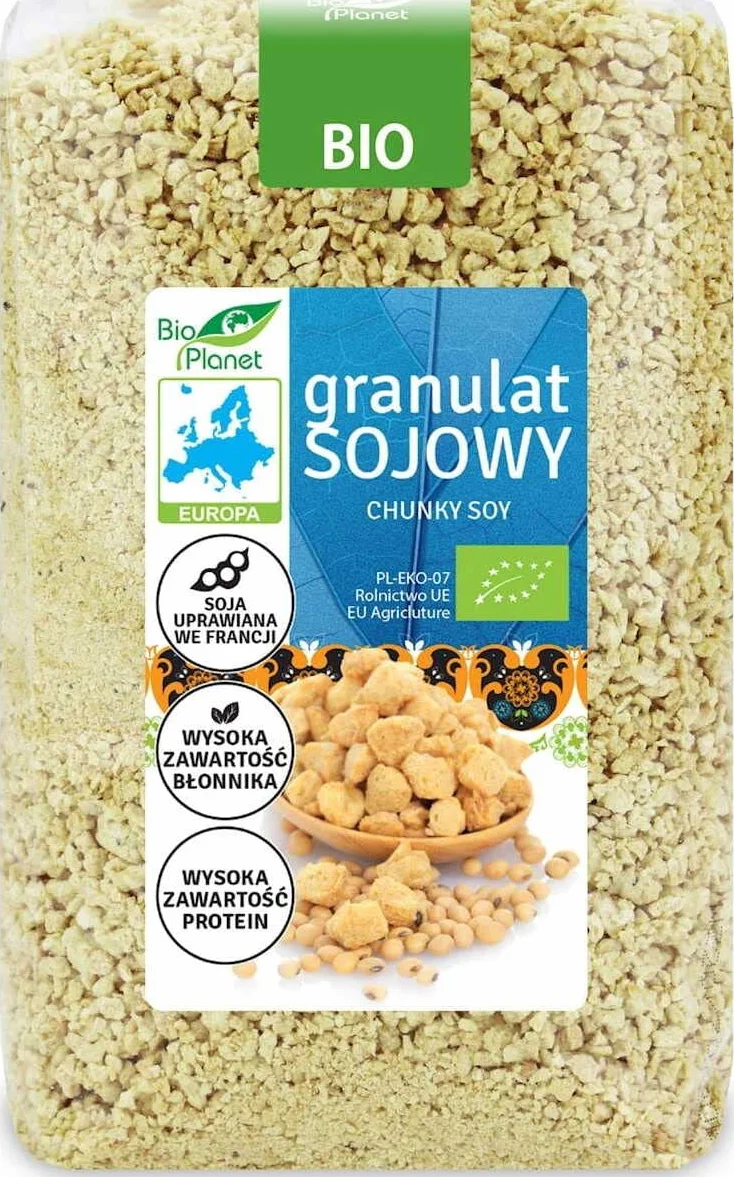 GRANULAT SOJOWY BIO 500 g - BIO EUROPA