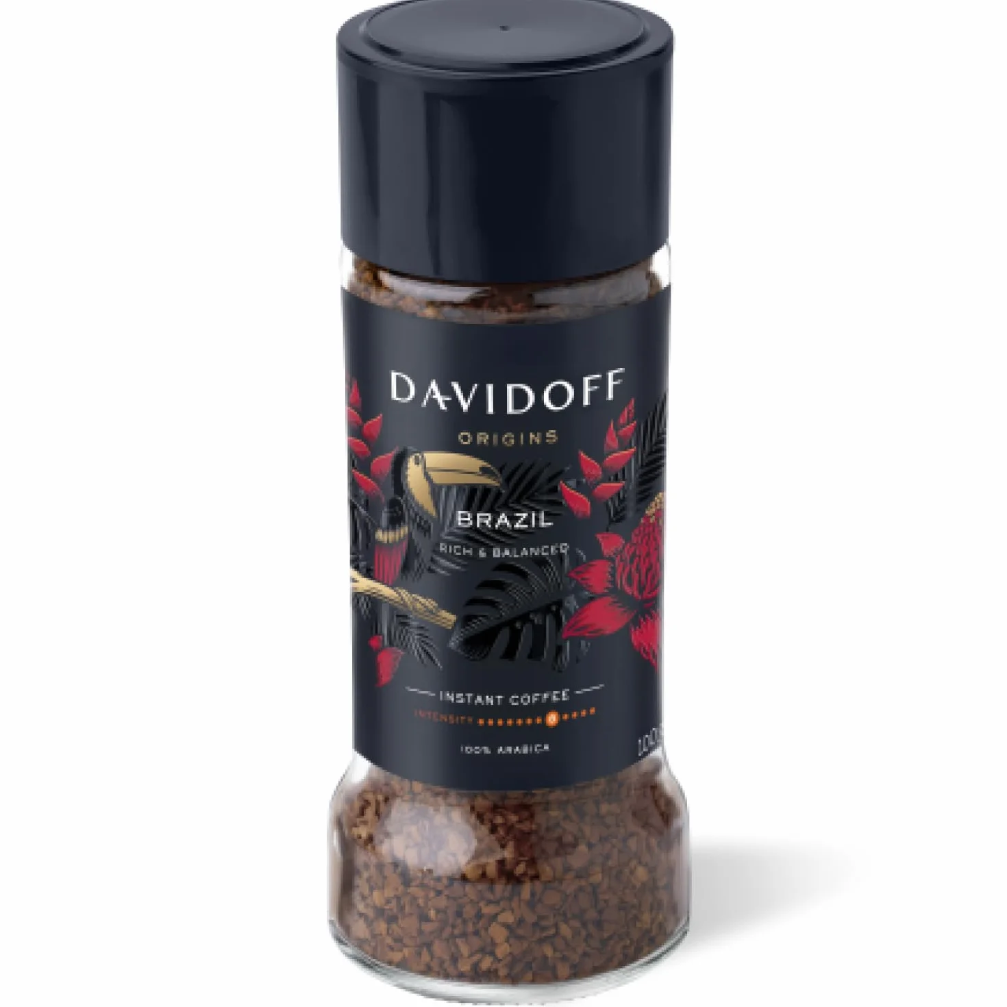 Davidoff Origins Brazil Flavour kawa rozpuszczalna w proszku 100 g, słoik