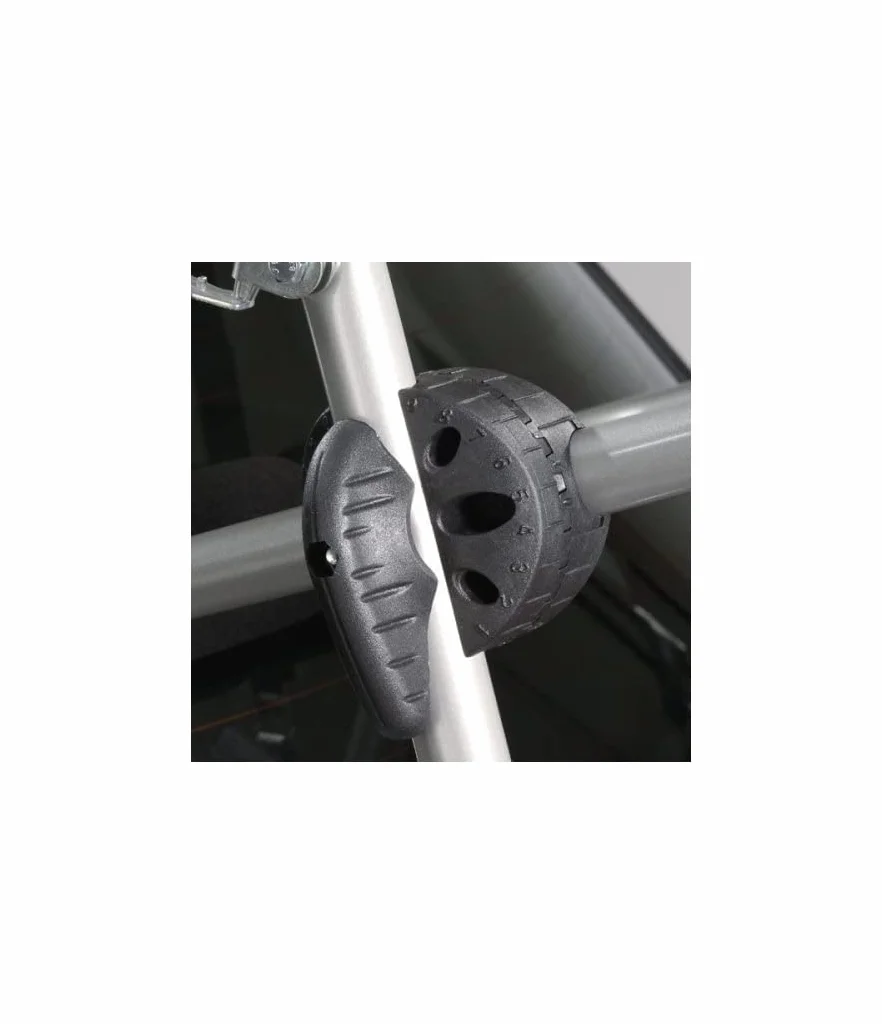 Mottez A025P1 Bagażnik Rowerowy, Srebrny
