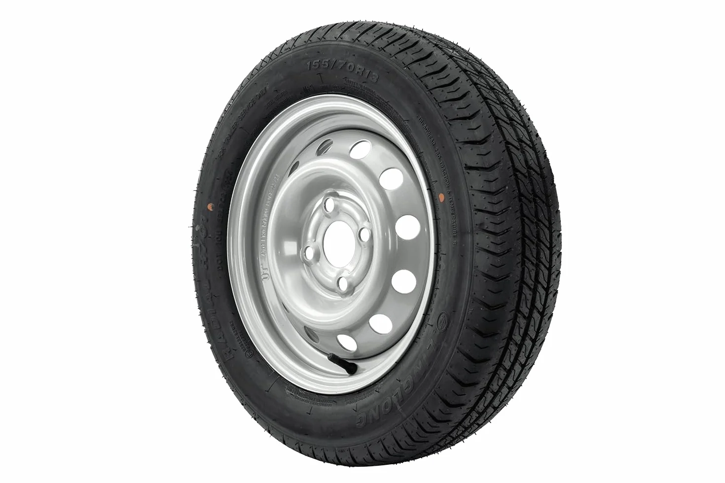 Zestaw 2 kół uniwersalnych 155/70 R13 4Jx13 75 N LK 4x100 do przyczep samochodów osobowych