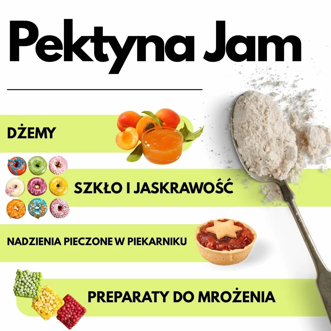 Pektyna Jam w proszku 200 g Saporepuro – bez glutenu do dżemów niskocukrowych