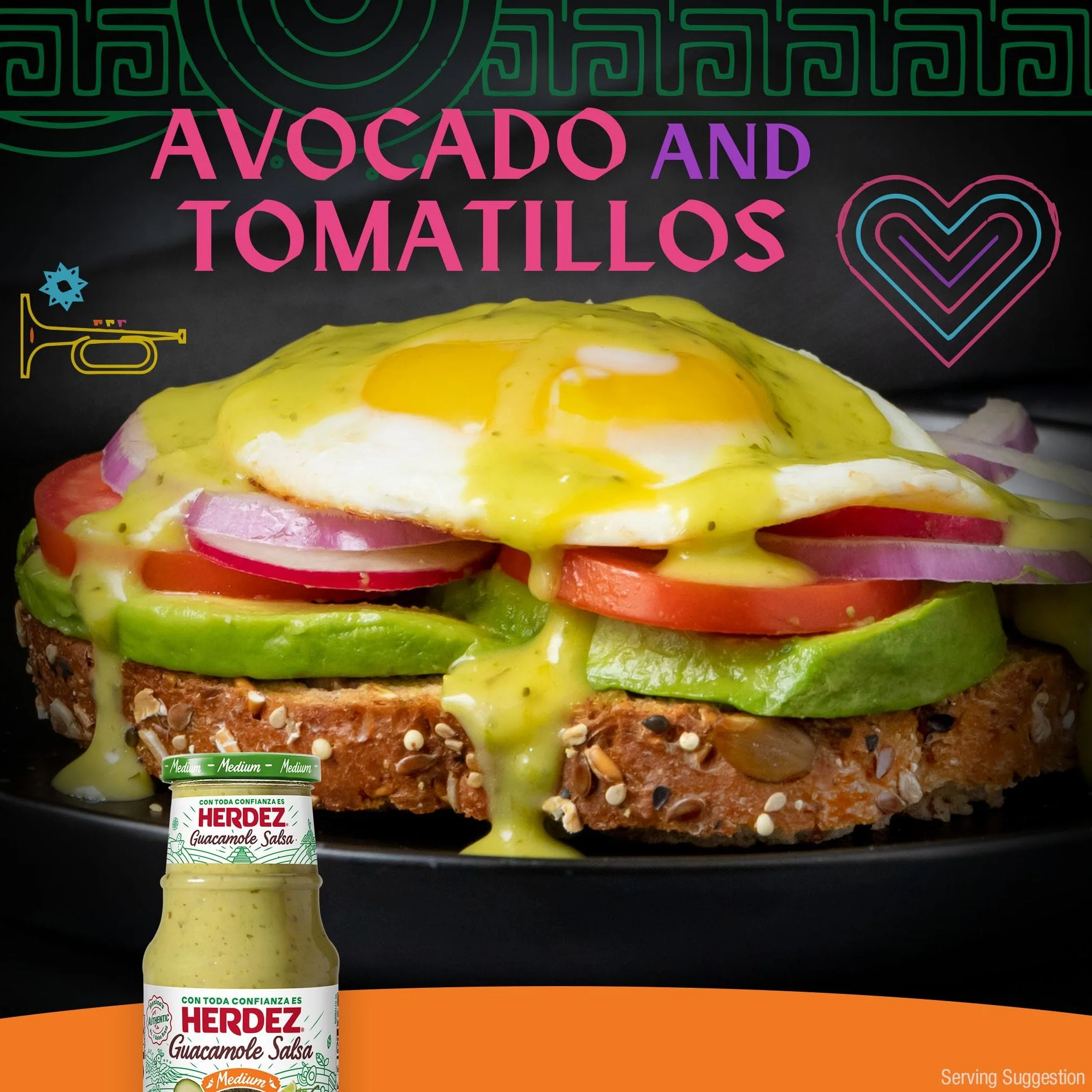 Herdez Guacamole Salsa Med 15,7 Oz