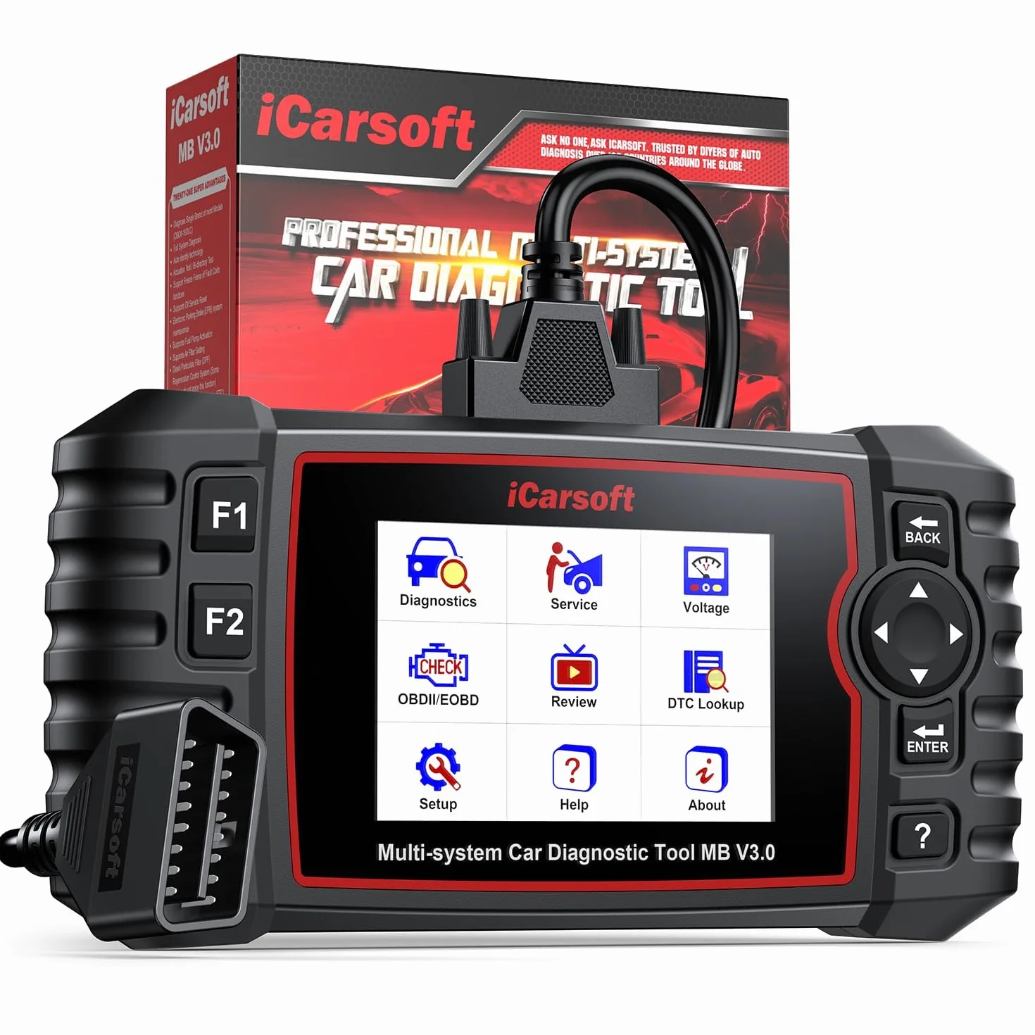 iCarsoft MB V3.0 Profesjonalne i wydajne uniwersalne narzędzie diagnostyczne