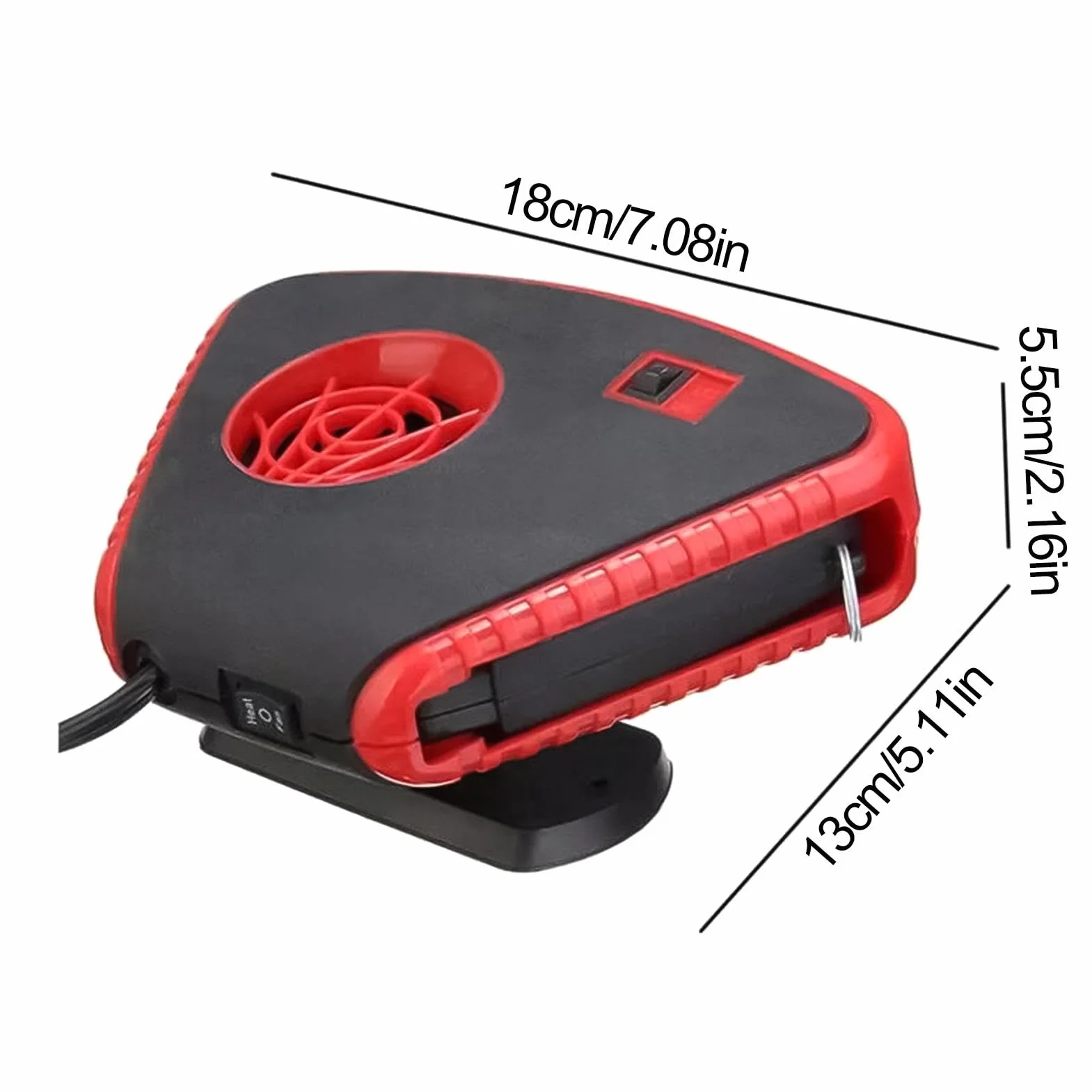 Car Heating Defroster, Car Defogger Fan, Windshield Defogger Heater, Auto Windshield Heater, Car Defroster with Instant Heating Capability for Automotive Trucks SUV