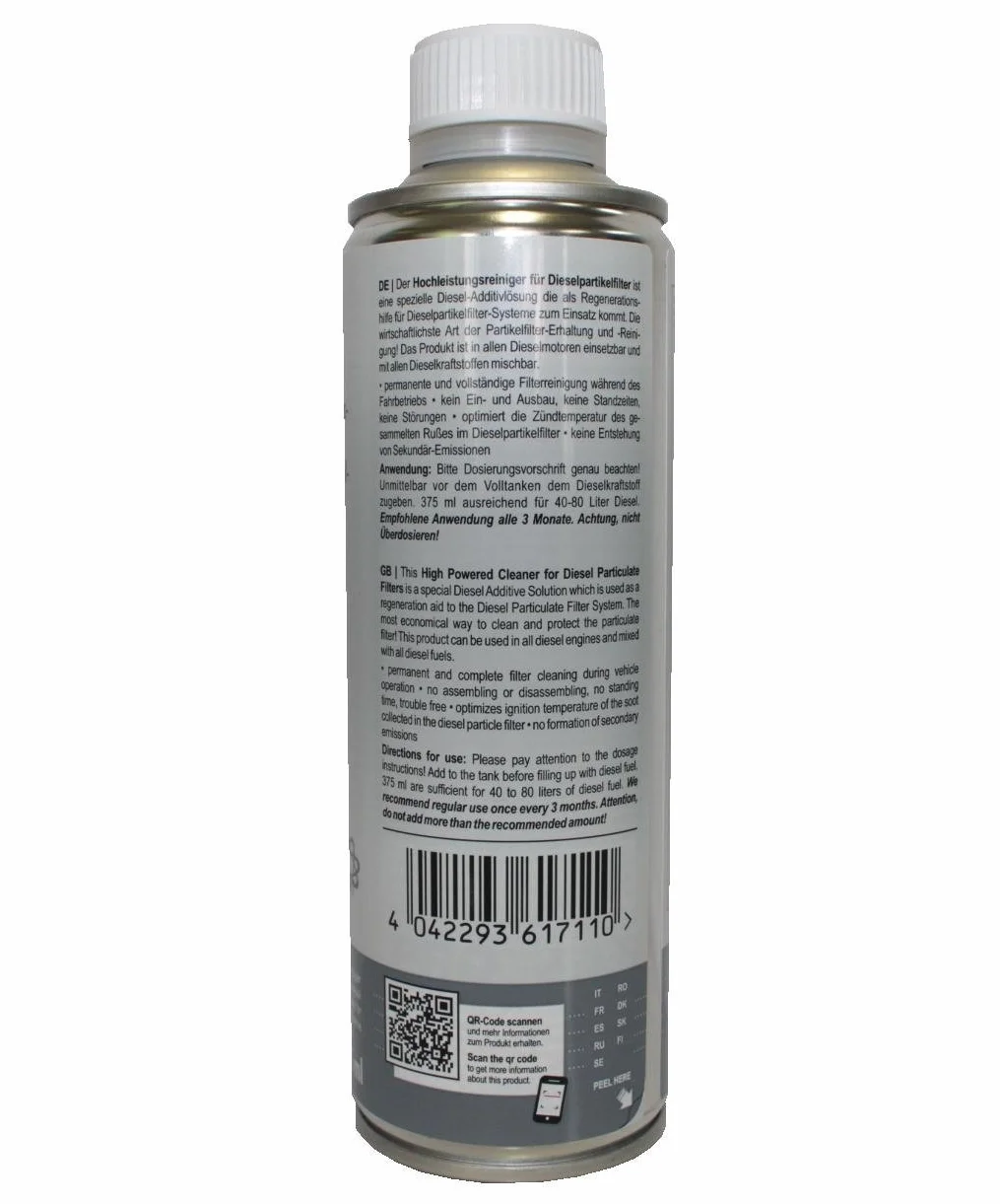 ProTec P6171 wysokowydajny środek czyszczący DPF, nieznany, 375 ml