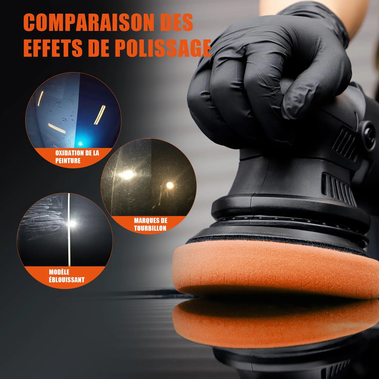 SPTA 5 stuks 125mm Polijstpads Schuim Voor Polijstmachines
