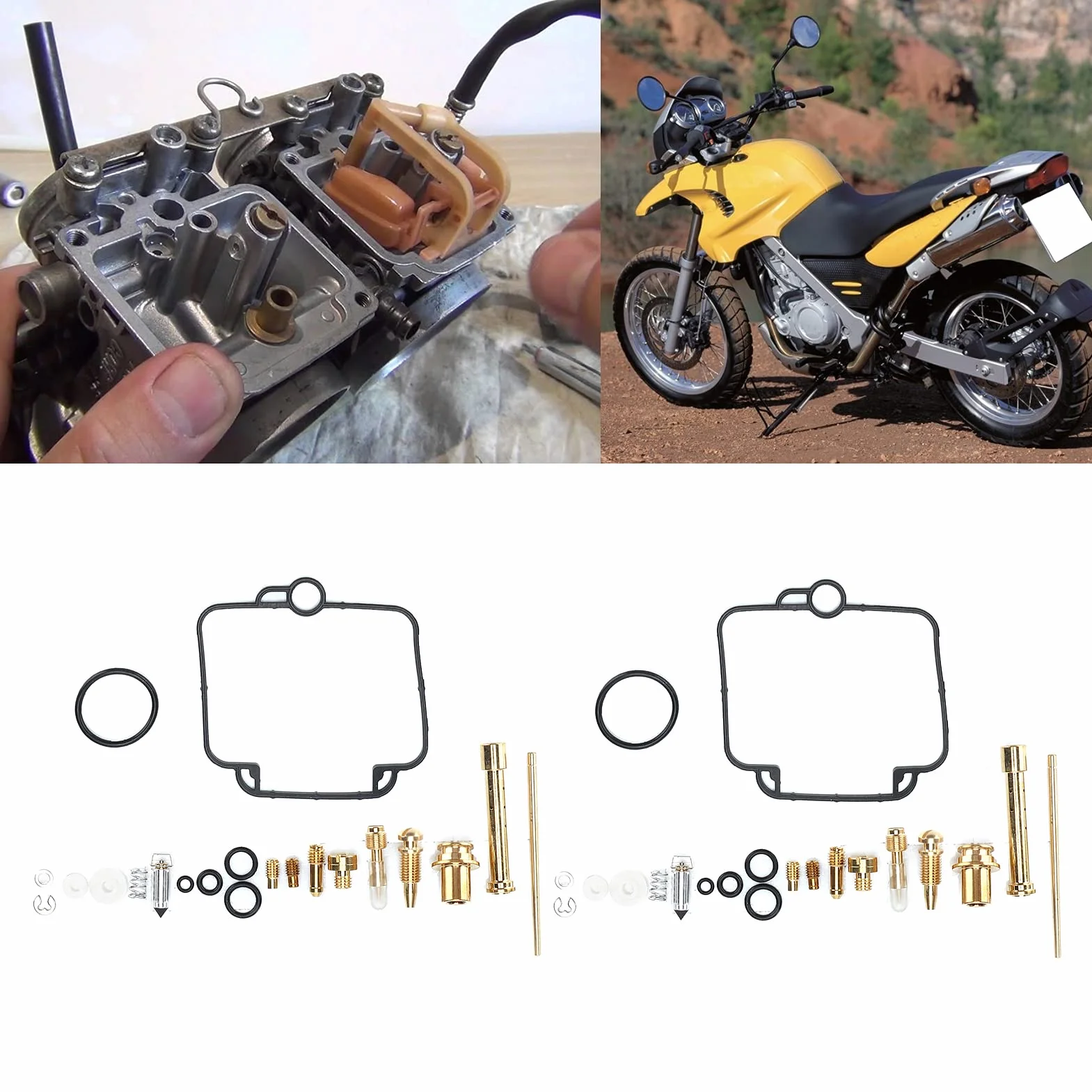 Zestaw do Przebudowy Gaźnika Carb F650 BST33 GS500E