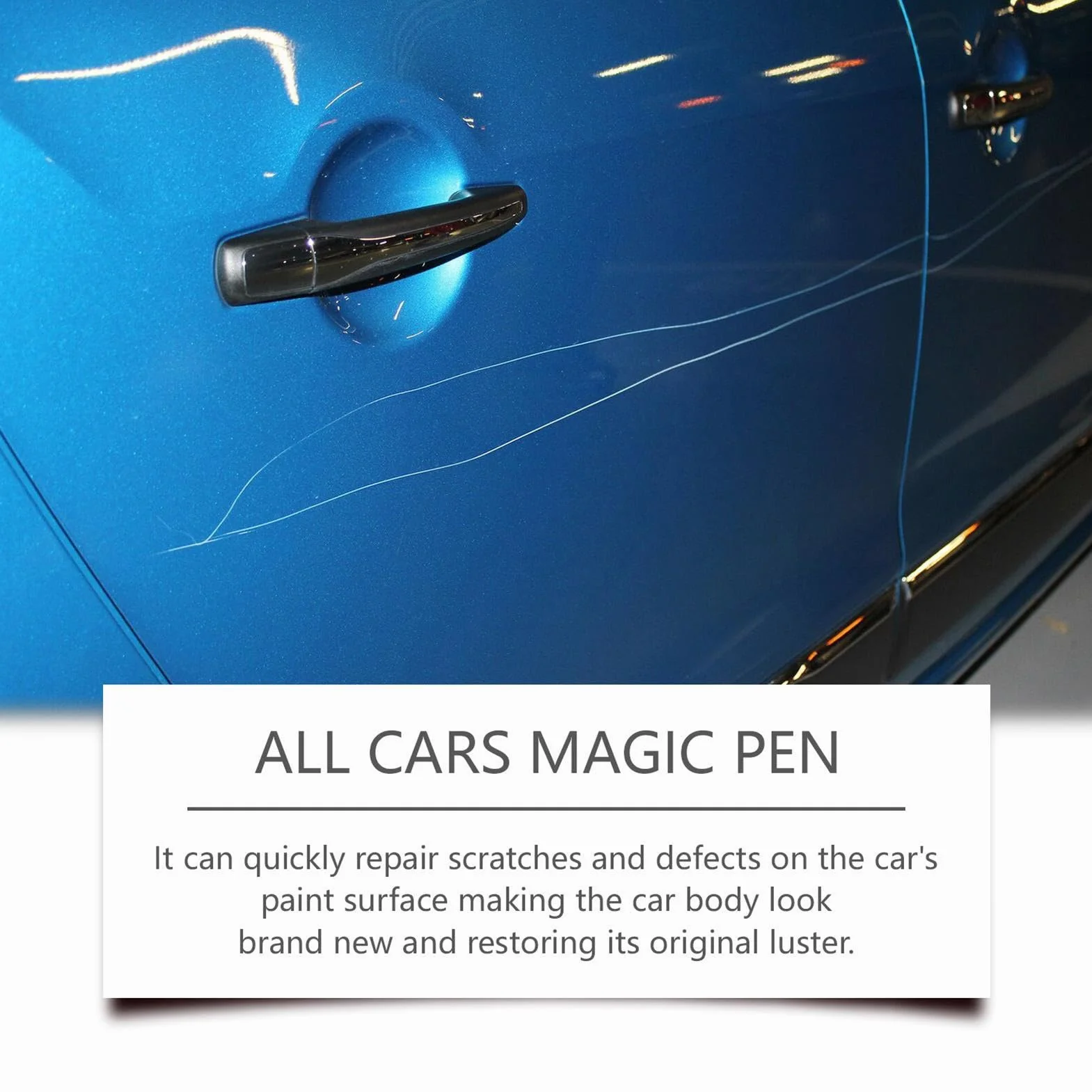 Pisak Na Rysy Samochodowe Car Scratch Remover Pen 5 ml Wodoodporna Szybka Naprawa