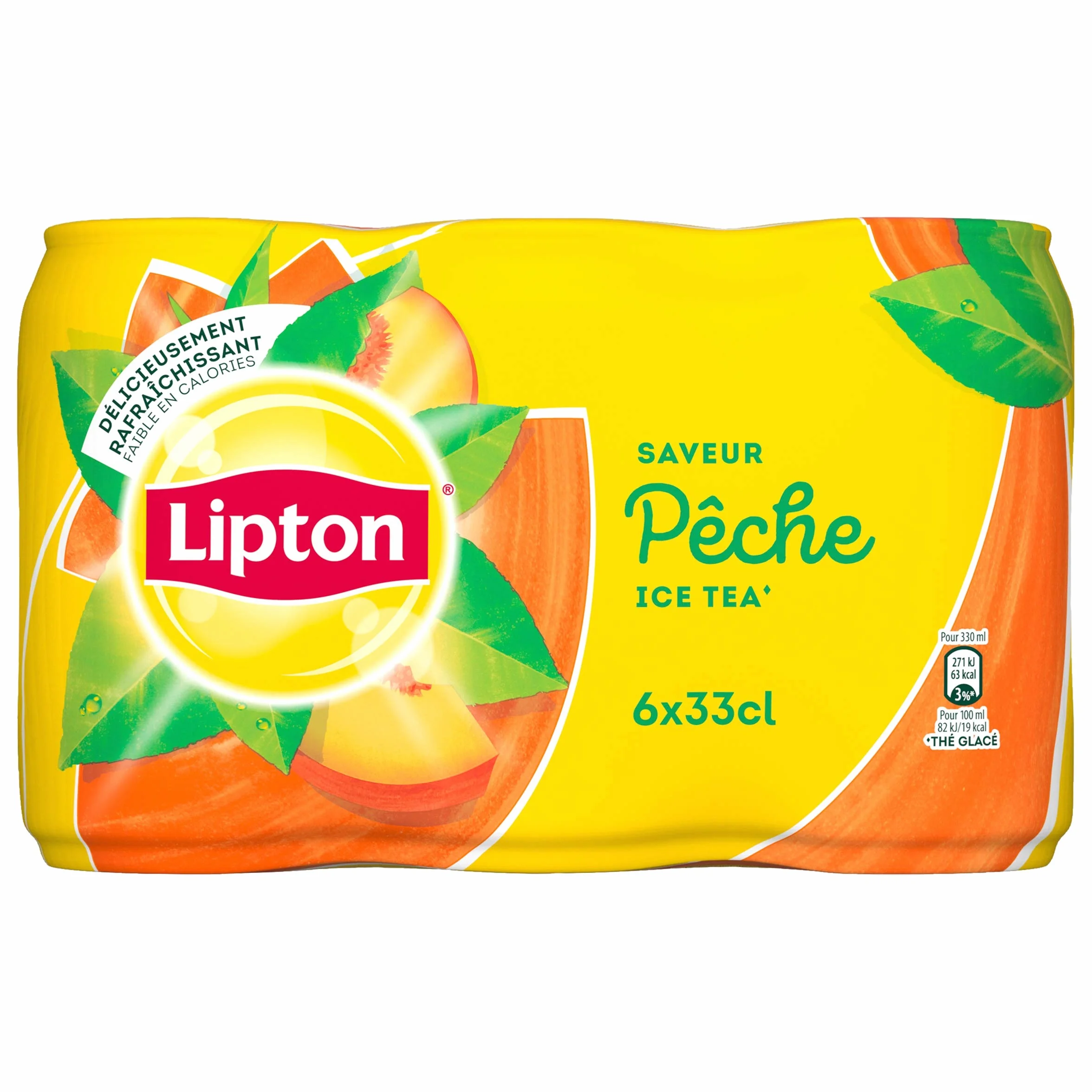 LIPTON ICE TEA Ice Tea Fishing opakowanie 6 puszek po 33 ml