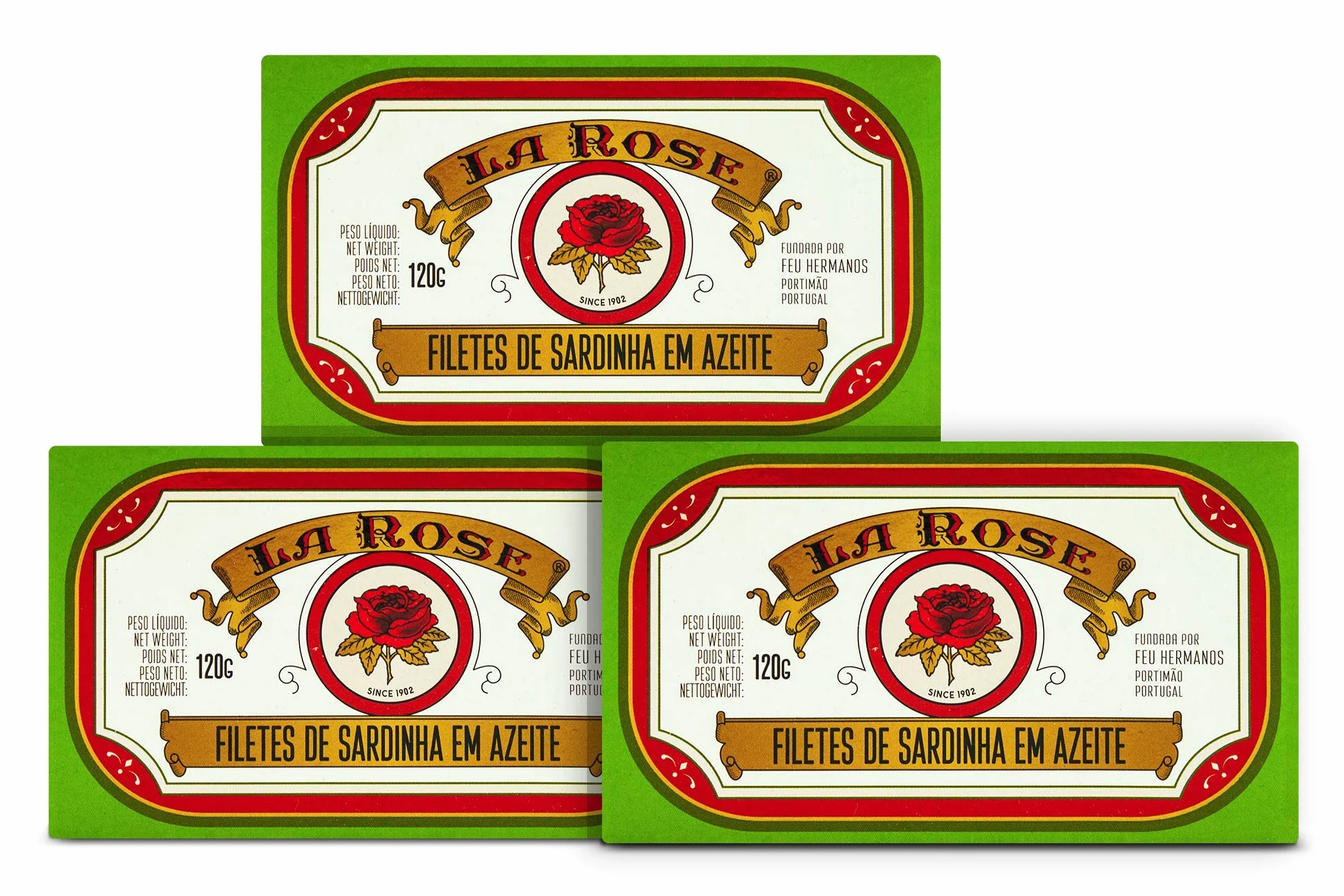 Filety sardynki w oliwie z oliwek Ramirez La Rosa 3 x 120 g Portugalia