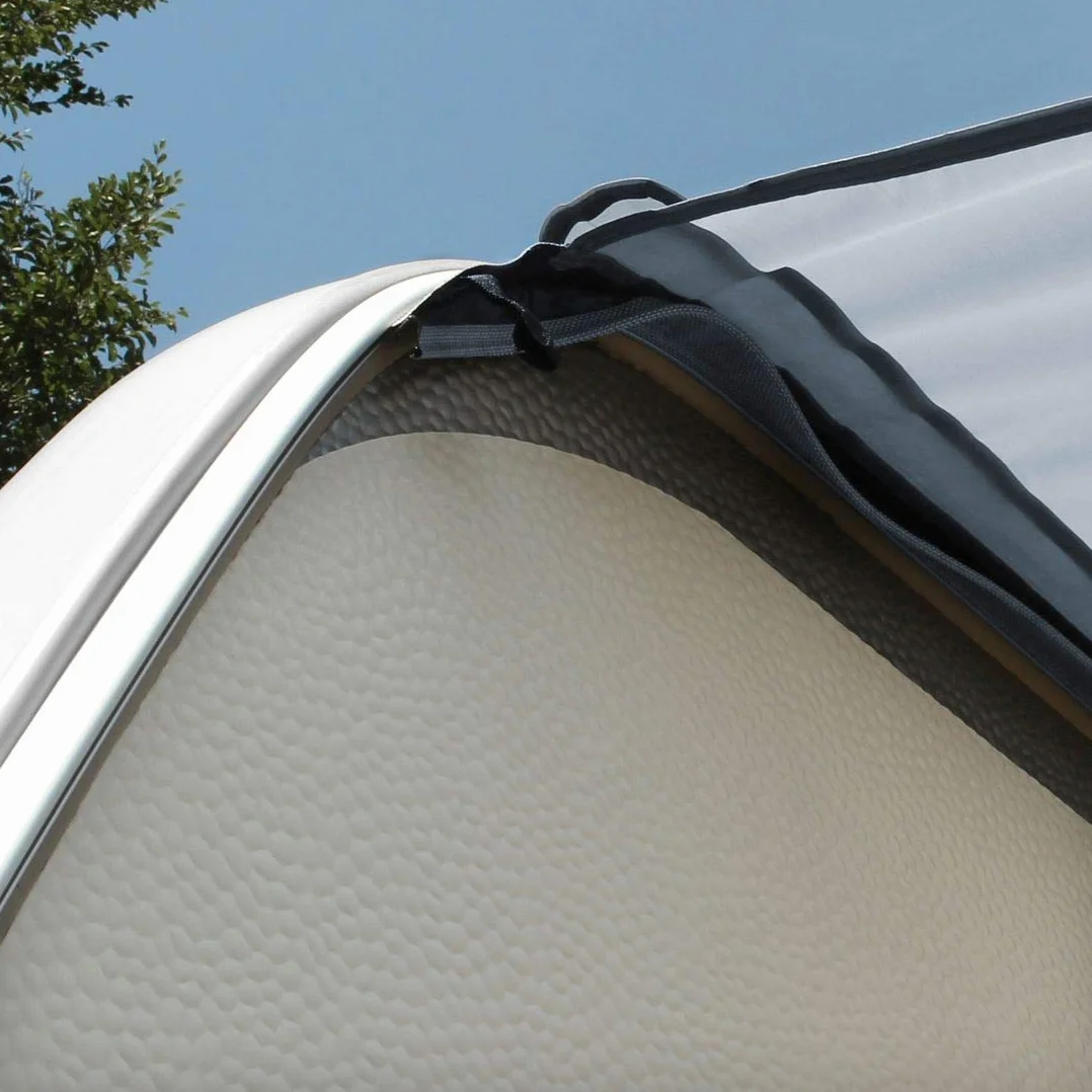 yourGEAR żagle przeciwsłoneczne do przyczep kempingowych 4x2,4m UV 50+ wodoszczelny 5000mm