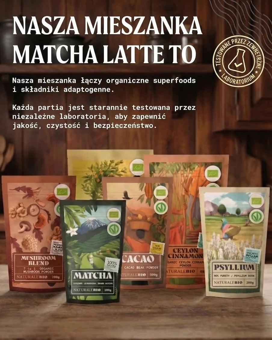 NaturaleBio Matcha Latte 150g