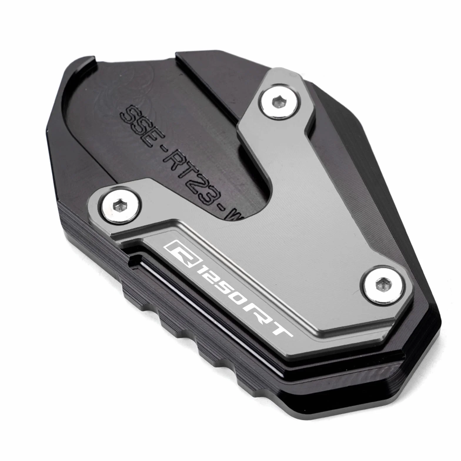 CNC wspornik podpórki bocznej przedłużenie R1250RT 2022 2023 2024 motocykl akcesoria szary