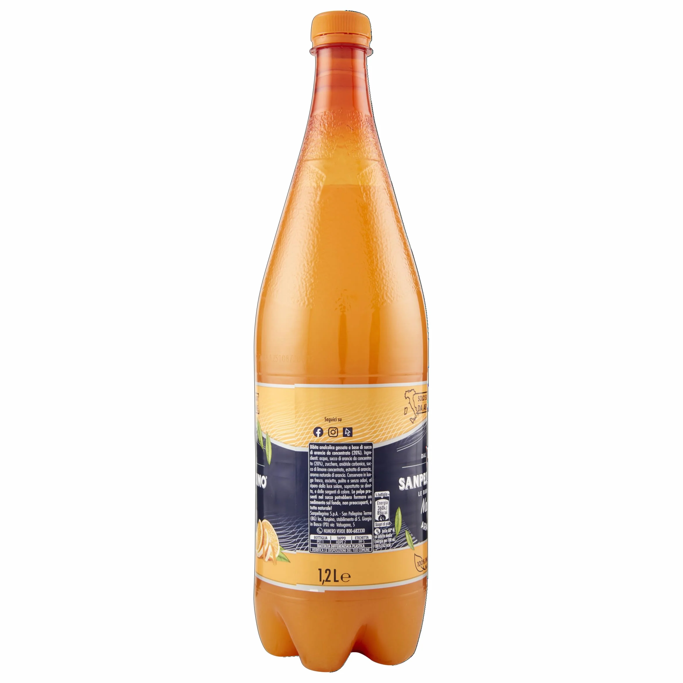 San Pellegrino Naturali 1,2 litra włoski napój gazowany oryginalny import
