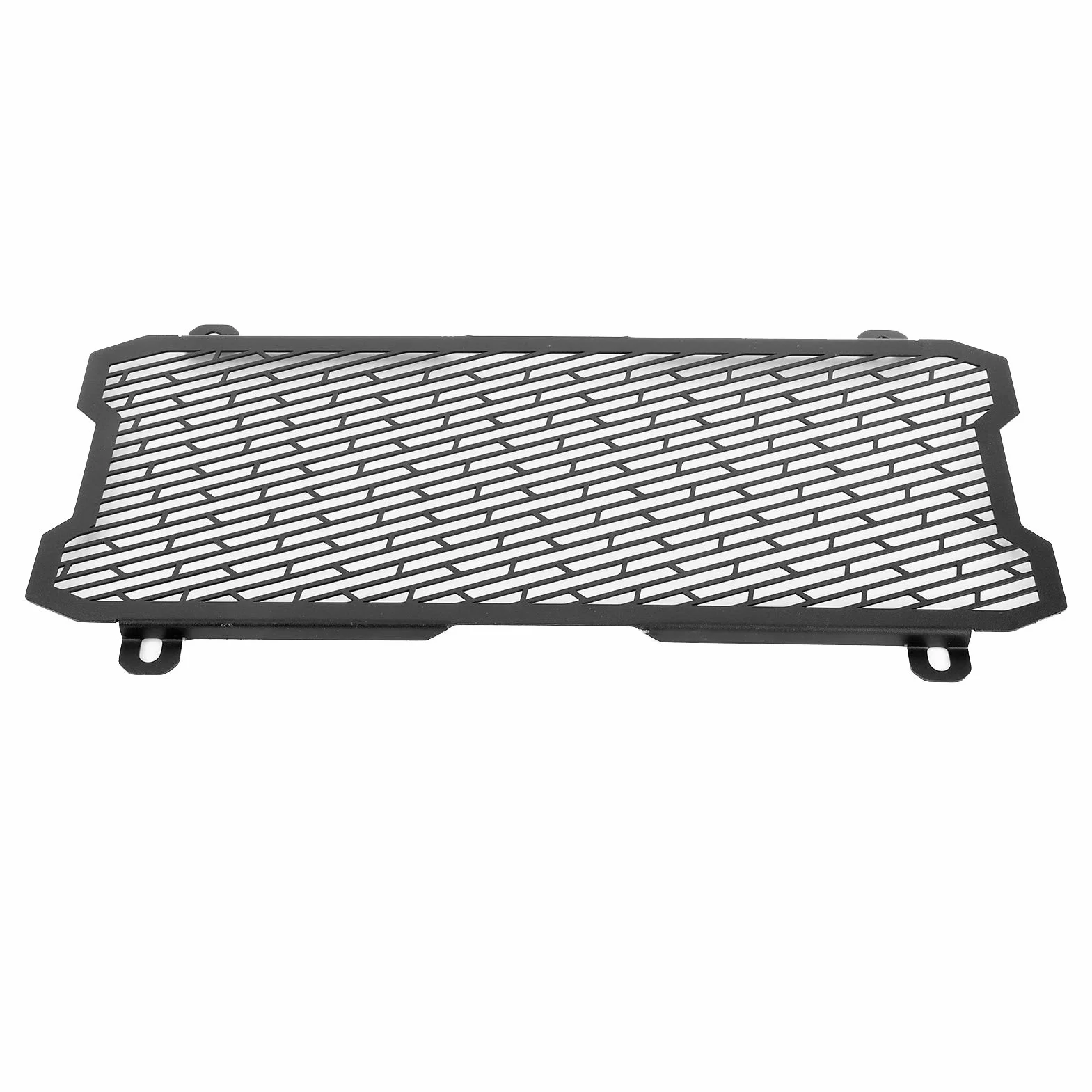 Akcesoria Motocyklowe Premium Aluminiowa Osłona Chłodnicy Motocykla, Spersonalizowana Przednia Osłona Grilla dla Z650 2017-2019 z kompleksową ochroną (BLACK)
