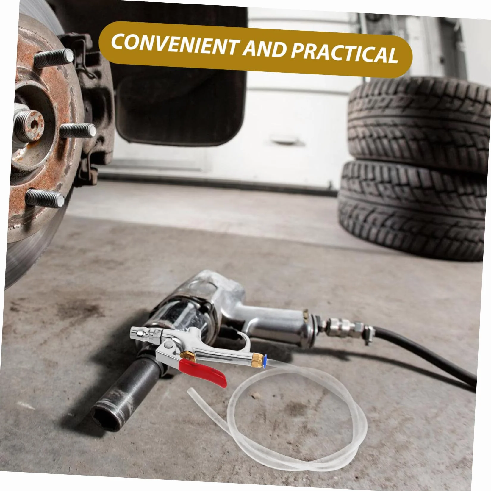 Air Blow Gun z Wężem Do Czyszczenia Silnika Powietrznym Nadmuchem Wysokociśnieniowy Pneumatyczny Odpylacz Do Usuwania Osadów Węglowych i Suszenia Cylindrów Samochodowych Narzędzie