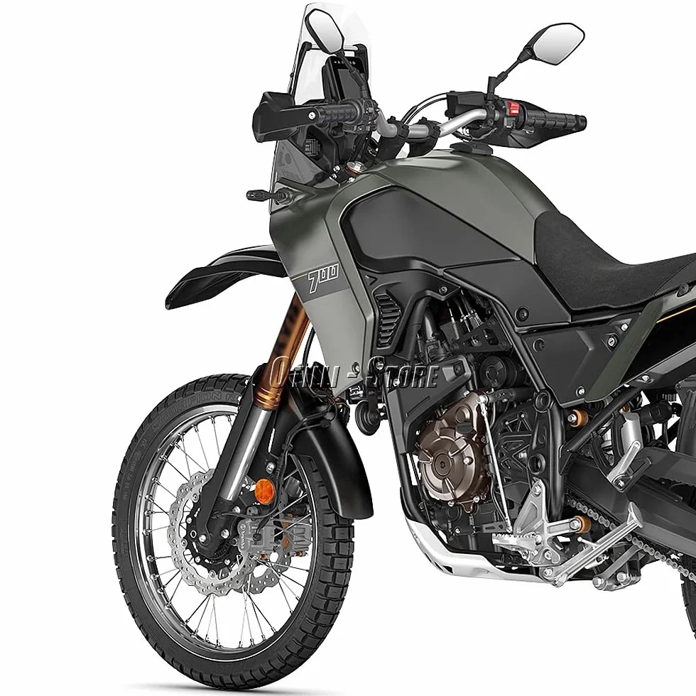 Motocykl przedni błotnik osłona błotnika wysoki i niski błotnik do Yamaha Tenere 700 Tenere700 World Raid TENERE 700 World Rally (wysoki - niebieski)
