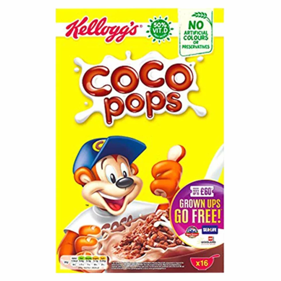Kellogg's Coco Pops płatki śniadaniowe 480 g