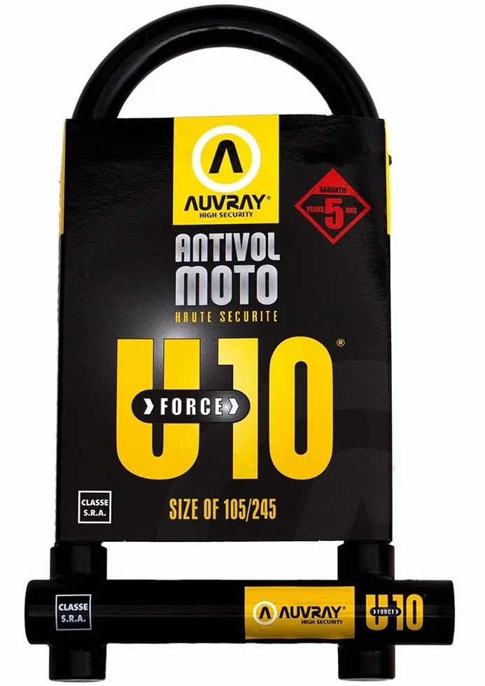 AUVRAY zapięcie U-LOCK U-FORCE 10-105 x 245mm, średnica bolca 18mm (klasa S.R.A.)