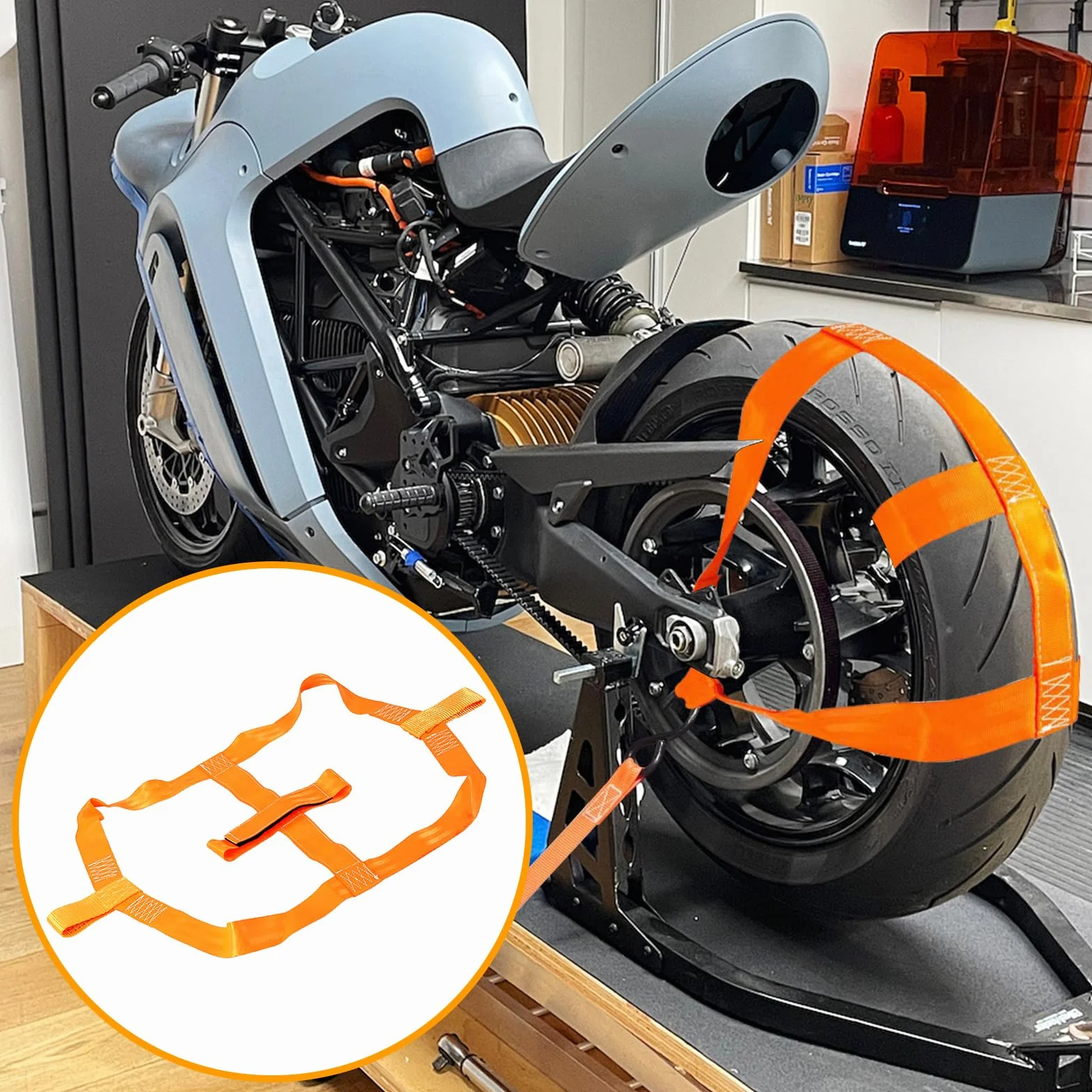 Pasy mocujące do motocykla uniwersalny pas napinający Tie
