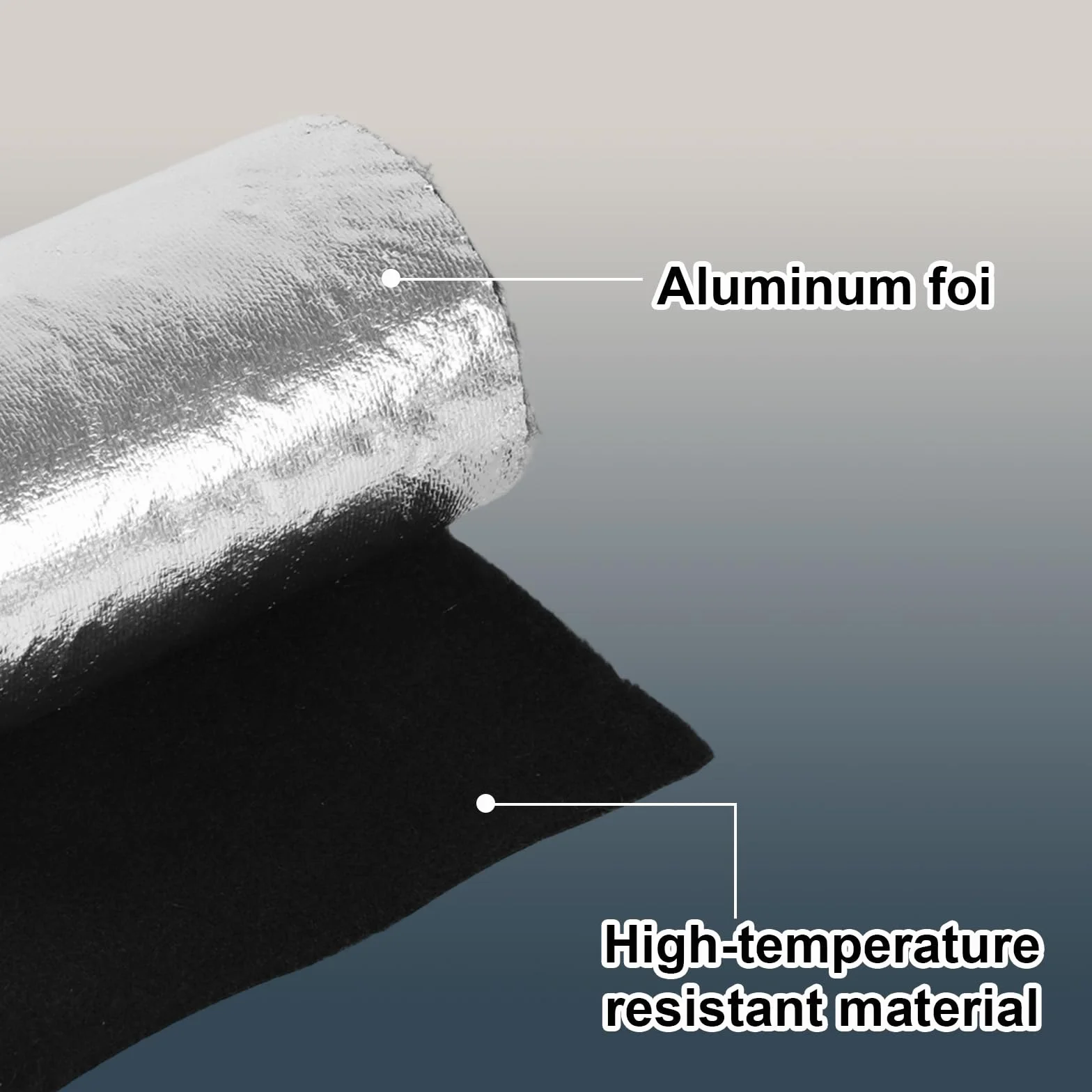 Zestaw Izolacji Akumulatora Samochodowego 210x17,8cm Osłona Termiczna Aluminium