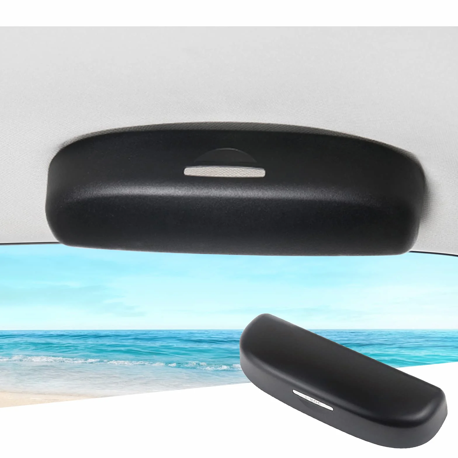 GAFAT Fo-rd Kuga 3 MK3 ST-Line 2020-2024 2025 uchwyt na okulary przeciwsłoneczne etui na okulary do samochodu, Kuga III 2023 pudełko do przechowywania organizer, kompatybilny z akcesoriami Ford Kuga