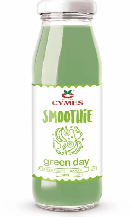 Cymes Smoothie green day gruszka banan kiwi 170 ml