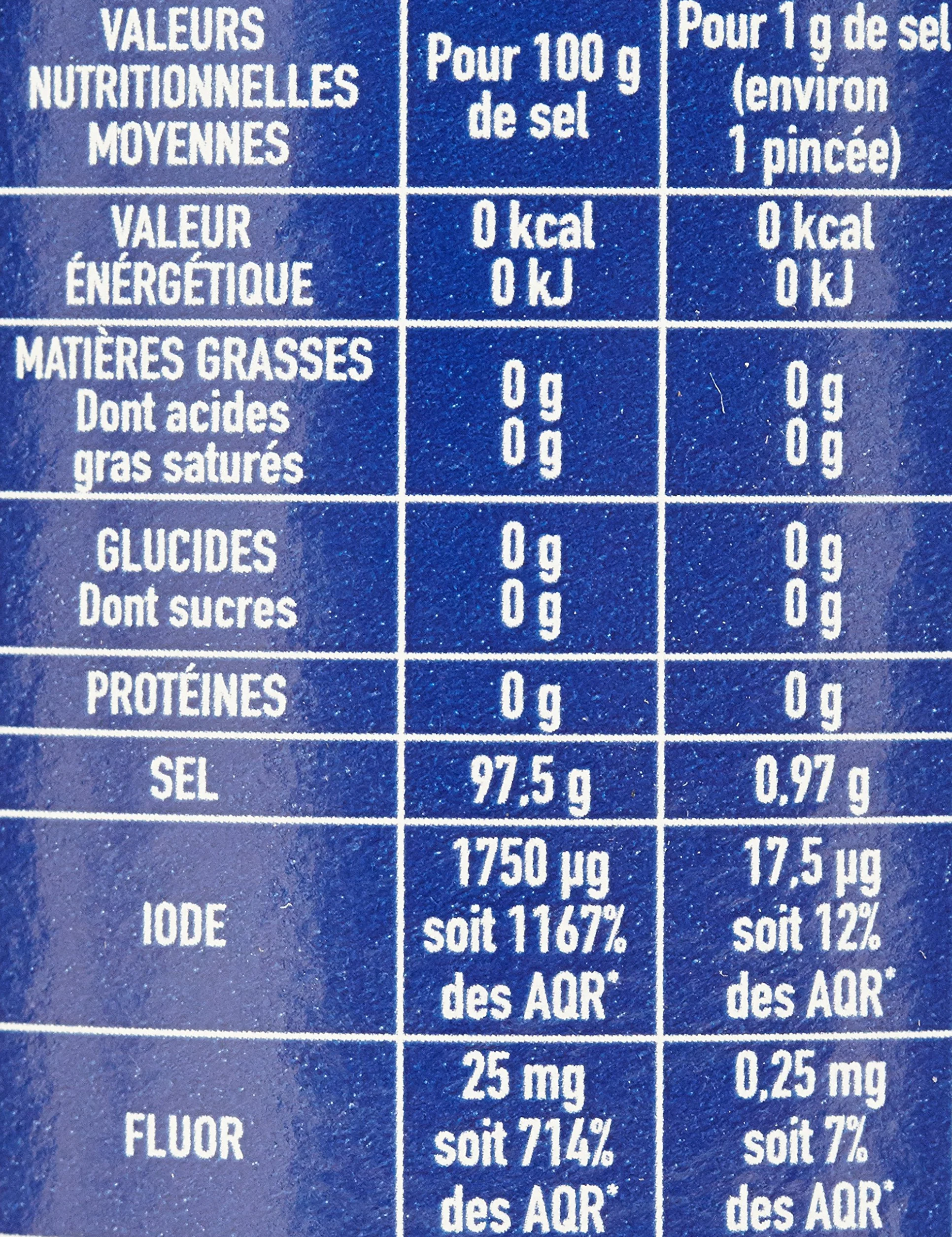 La Baleine Drobna sól jodowana 550 g
