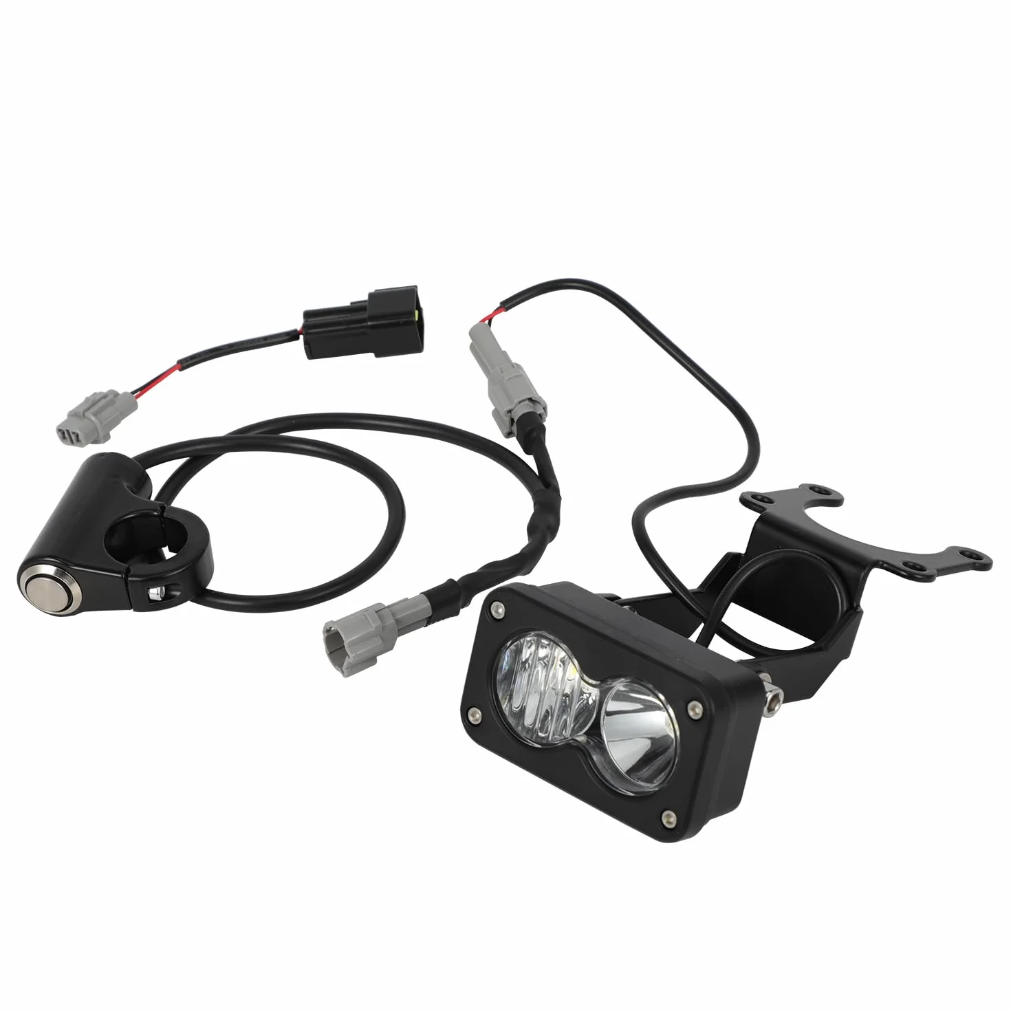 Reflektory motocyklowe Dirt Bike przednie światła do Surron Light Bee X/S L1e z przełącznikiem Surron, białe światło