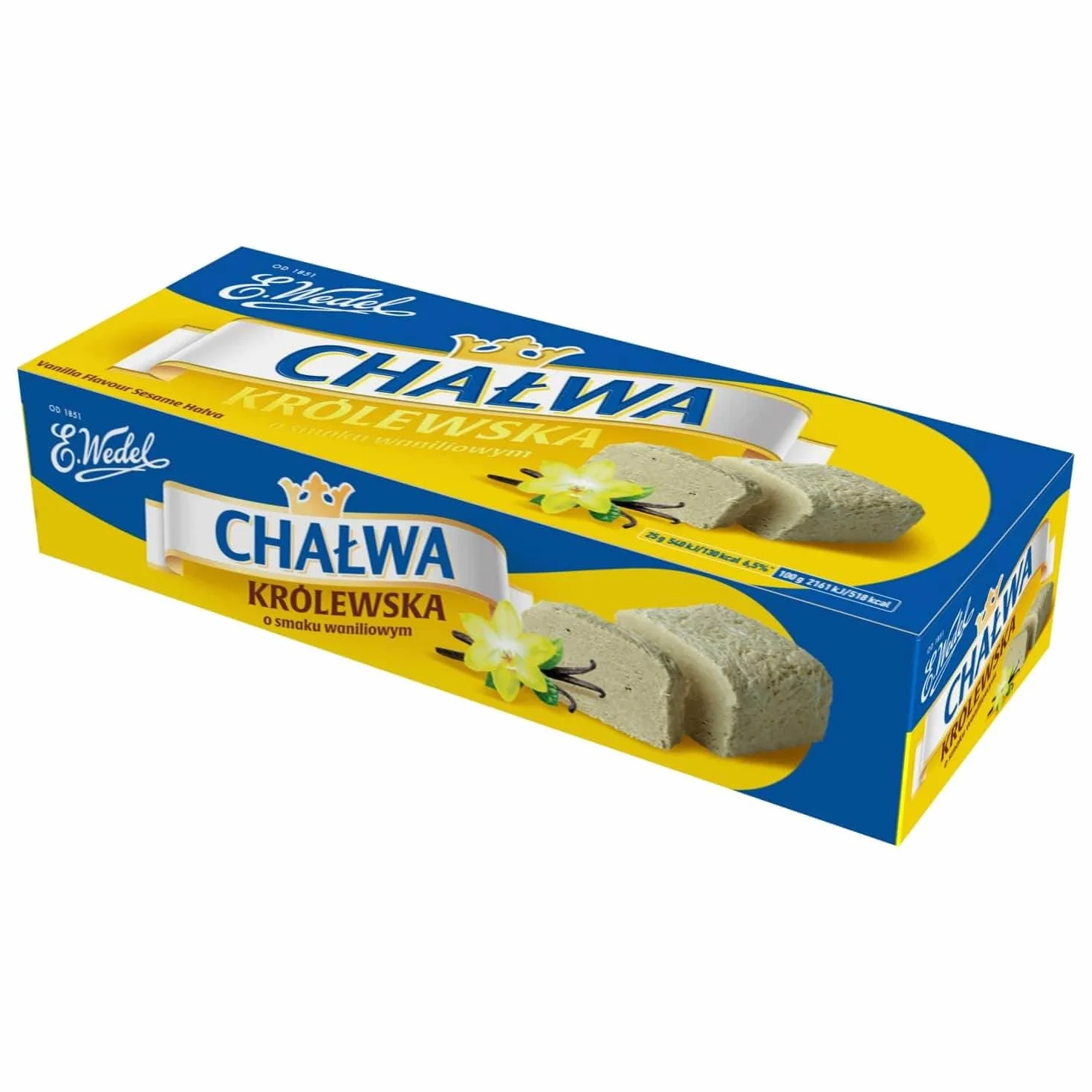 E.Wedel Chałwa Królewska o smaku waniliowym 250 g