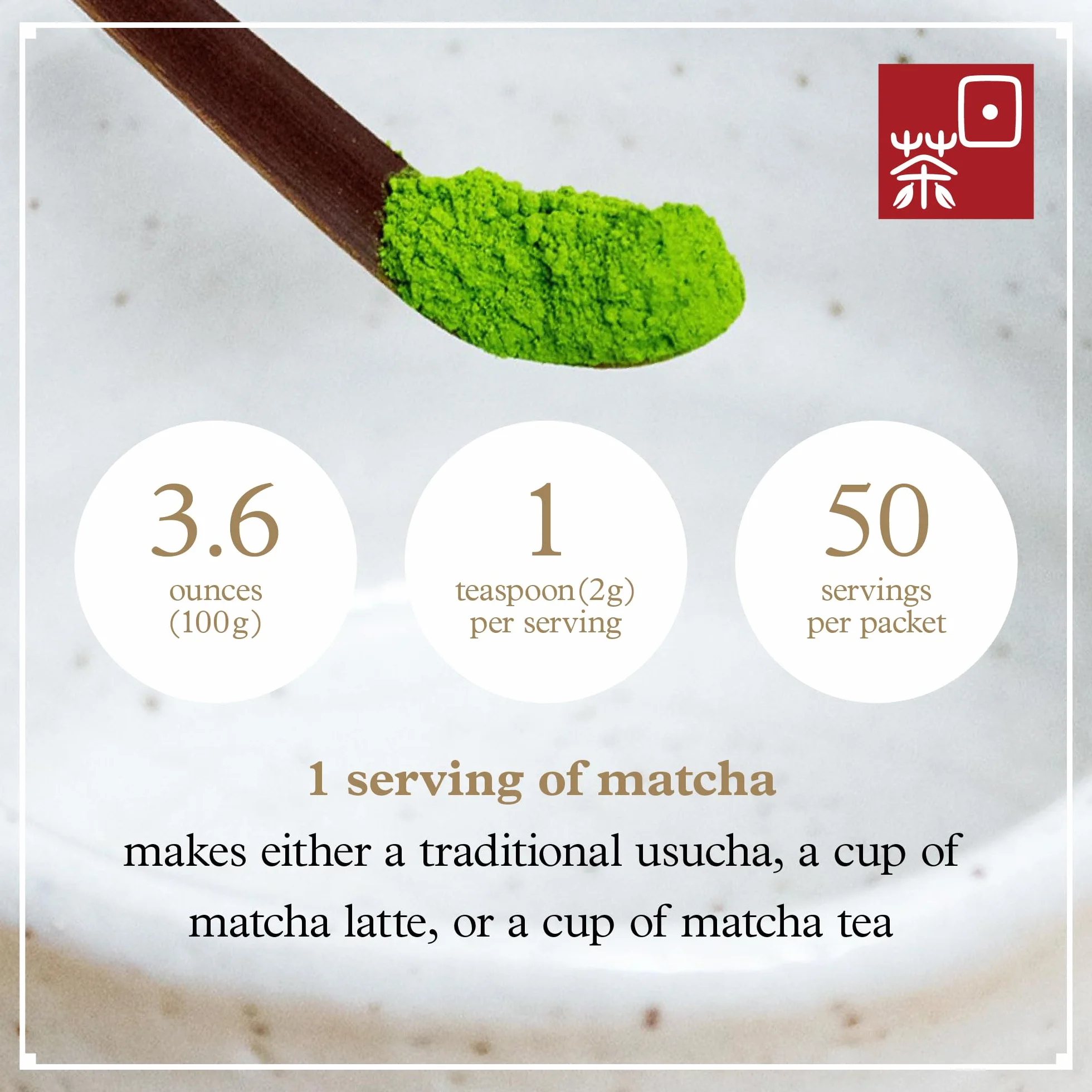 Ocha & Co. Japońska zielona herbata matcha w proszku, organiczna, 100 g