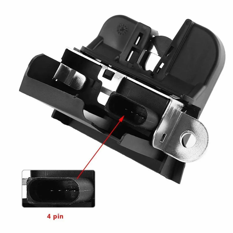 EBTOOLS do vw touran boot lock do zamka samochodowego do silnika męskiego golf 6 napęd bagażnika blokada drzwi tylnej klapy tylnej klapy, blokada zatrzasku tylnej klapy bagażnika
