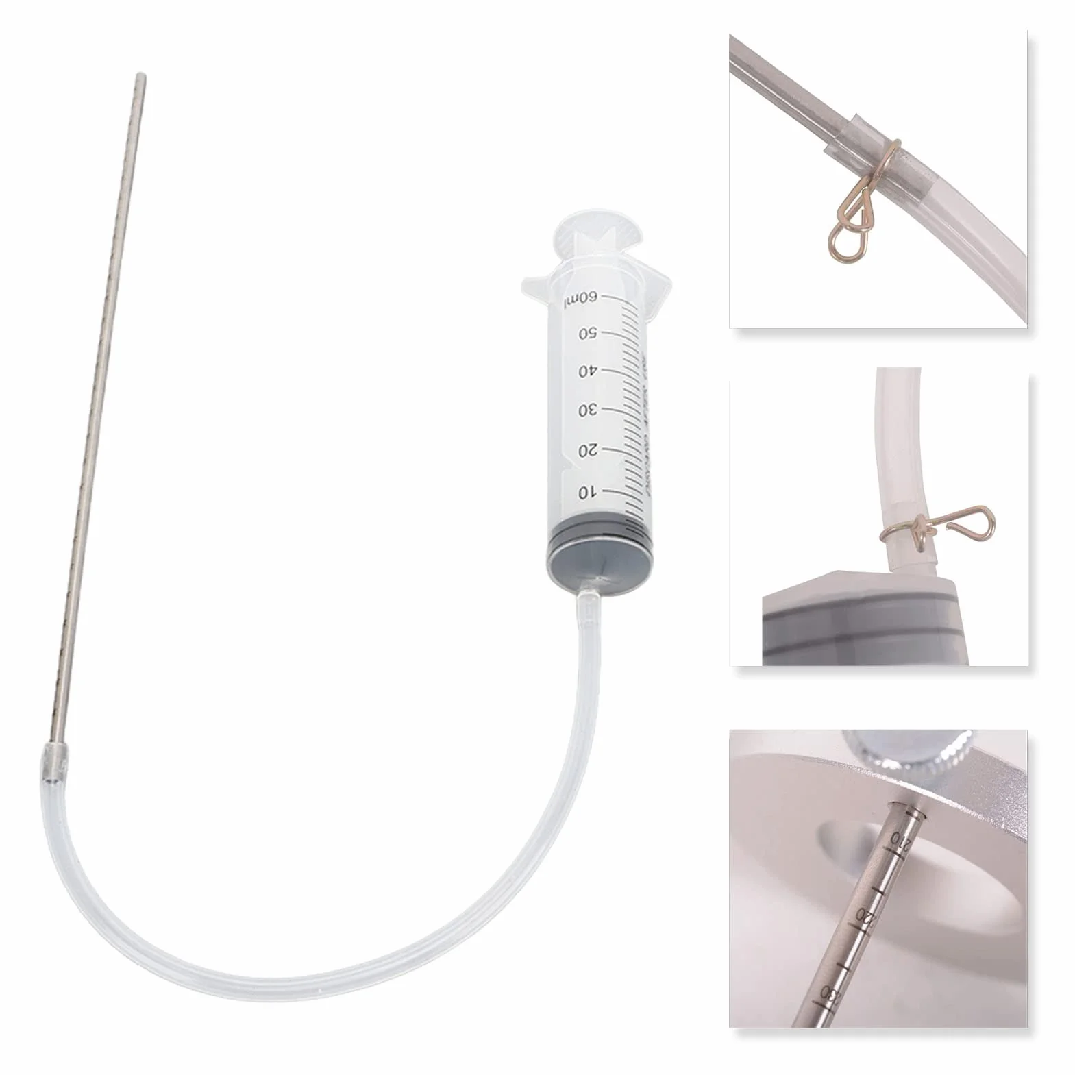 Motorcycle Fork Oil Level Tool,Fork Oil Level Tool Kit,Fork Oil Level Gauge Universal Fork Oil Level Adjustment Measuring Tool for Motorcycle for Checking And Adjusting Oil Level