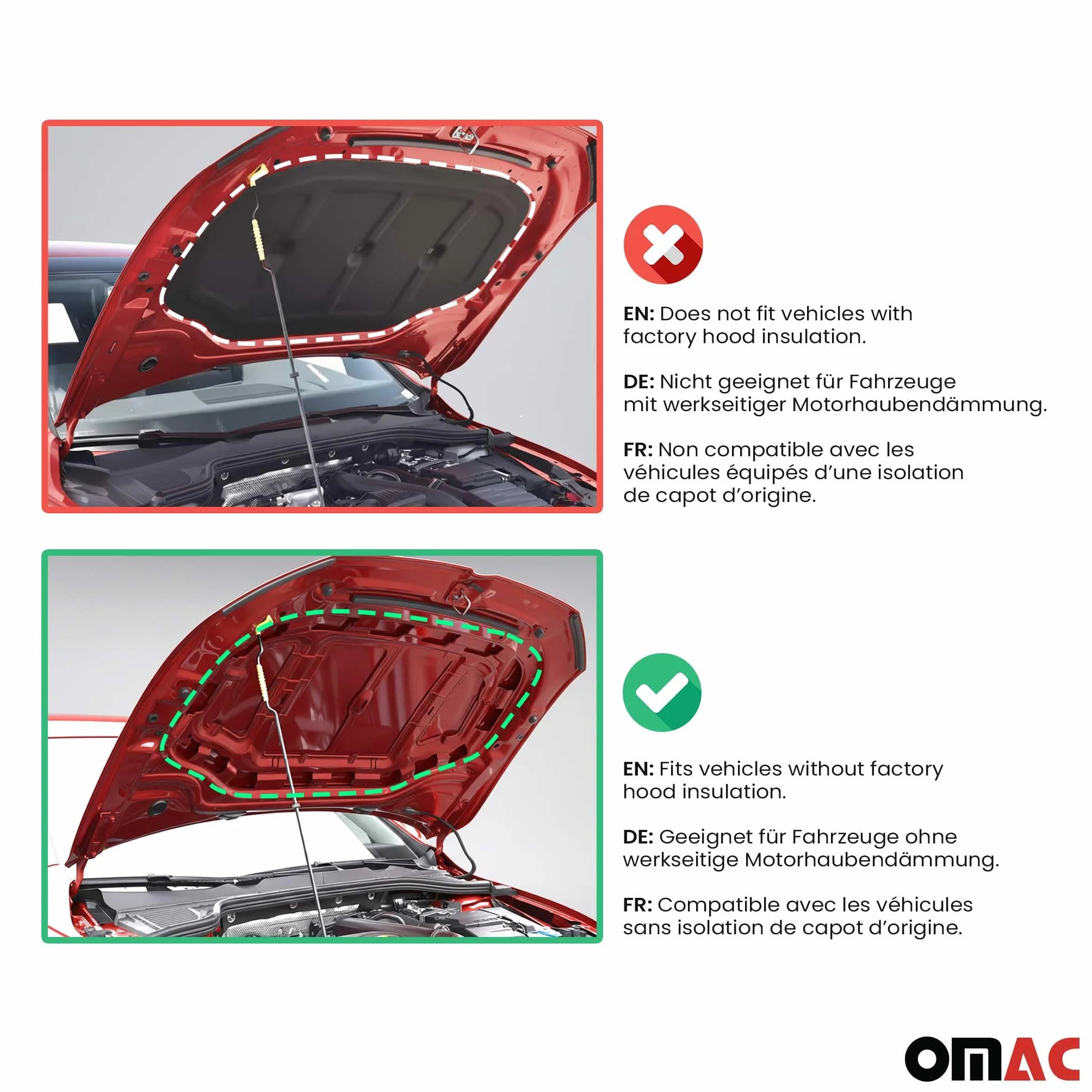 Haubenbra Steinschlagschutz Bonnet Bra kompatybilny z VW T6 T6.1 Transporter Czarny Halb