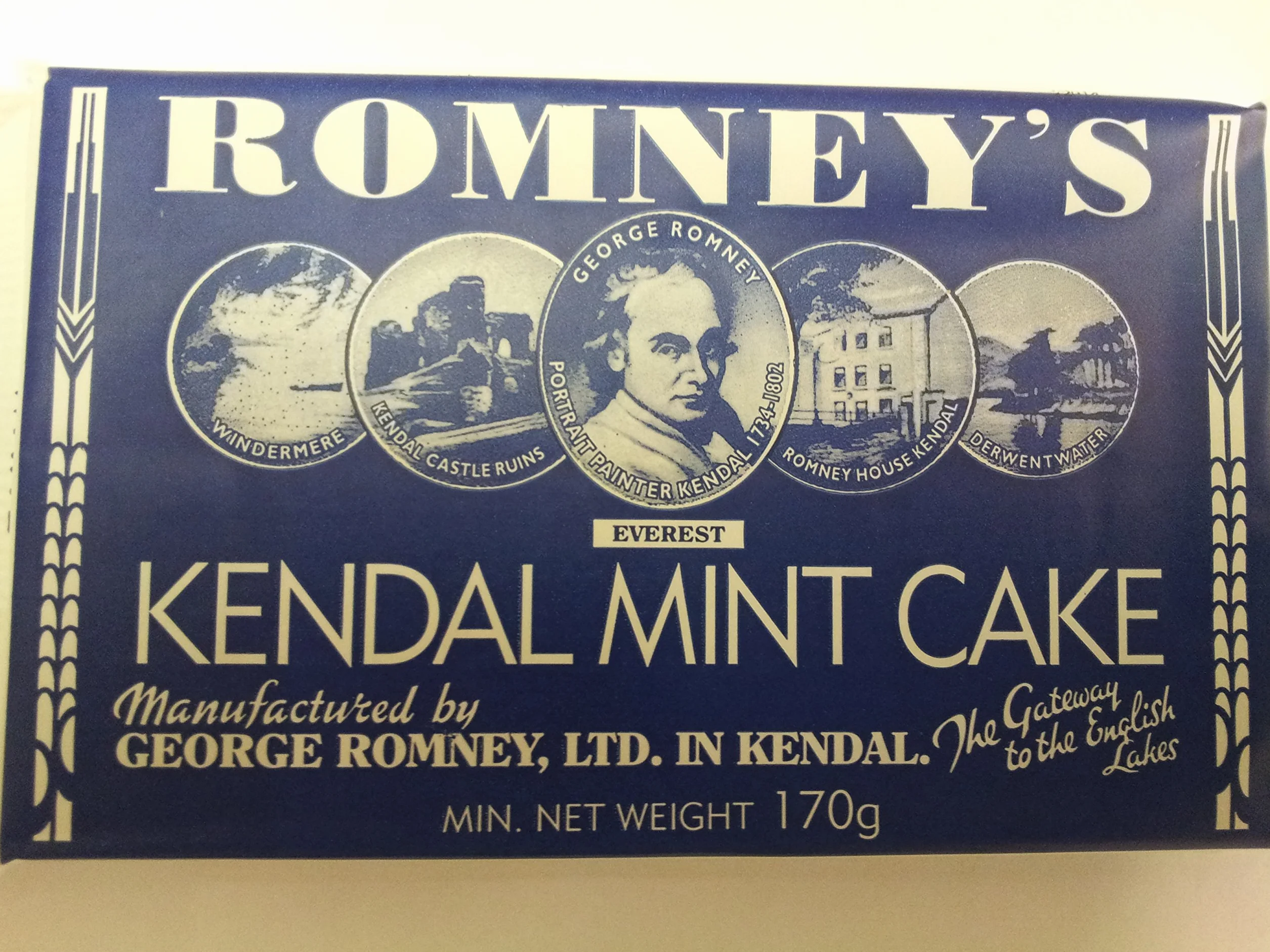Romney's Kendal ciasto miętowe 170 g (4 sztuki)