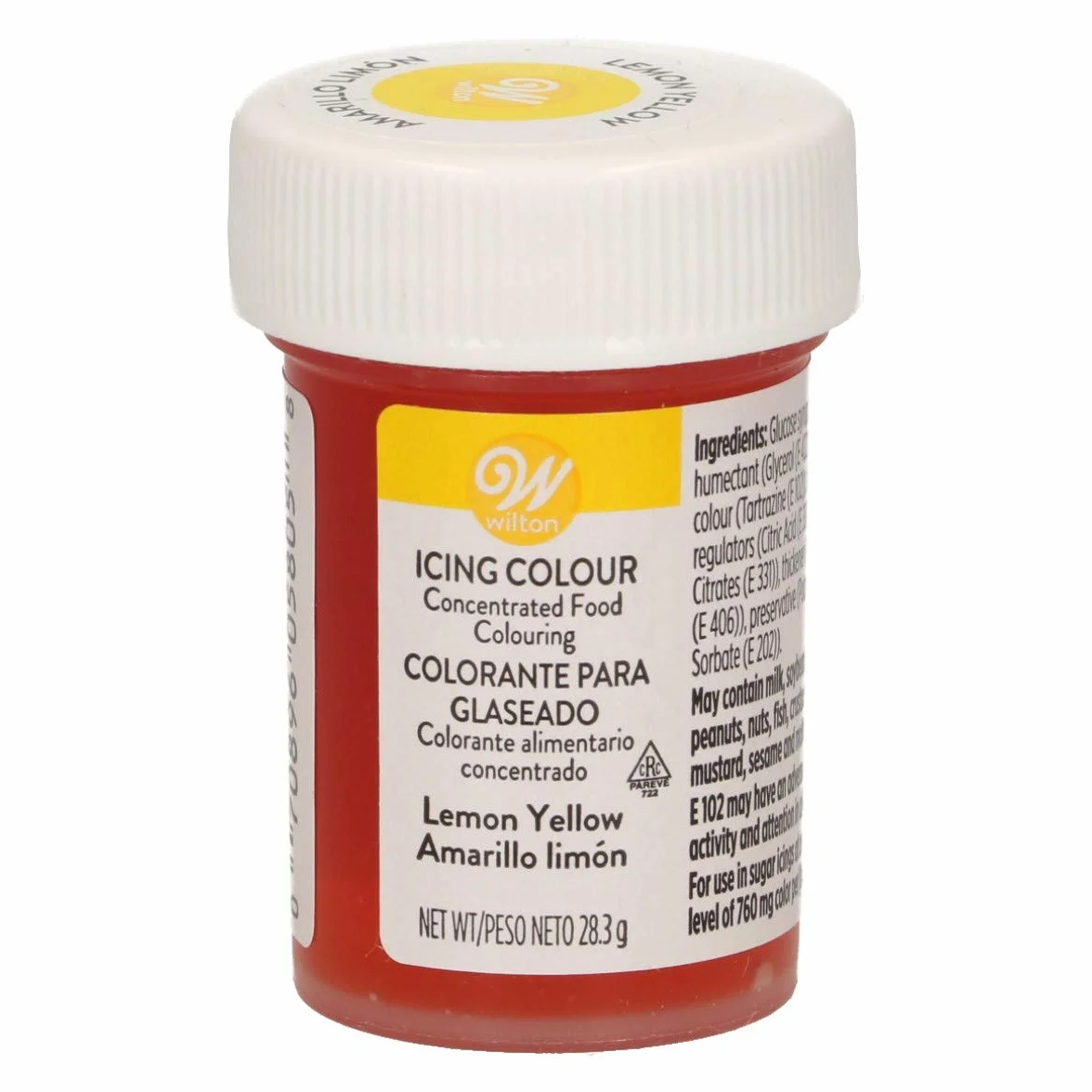 Colorant en gel -Lemon Yellow