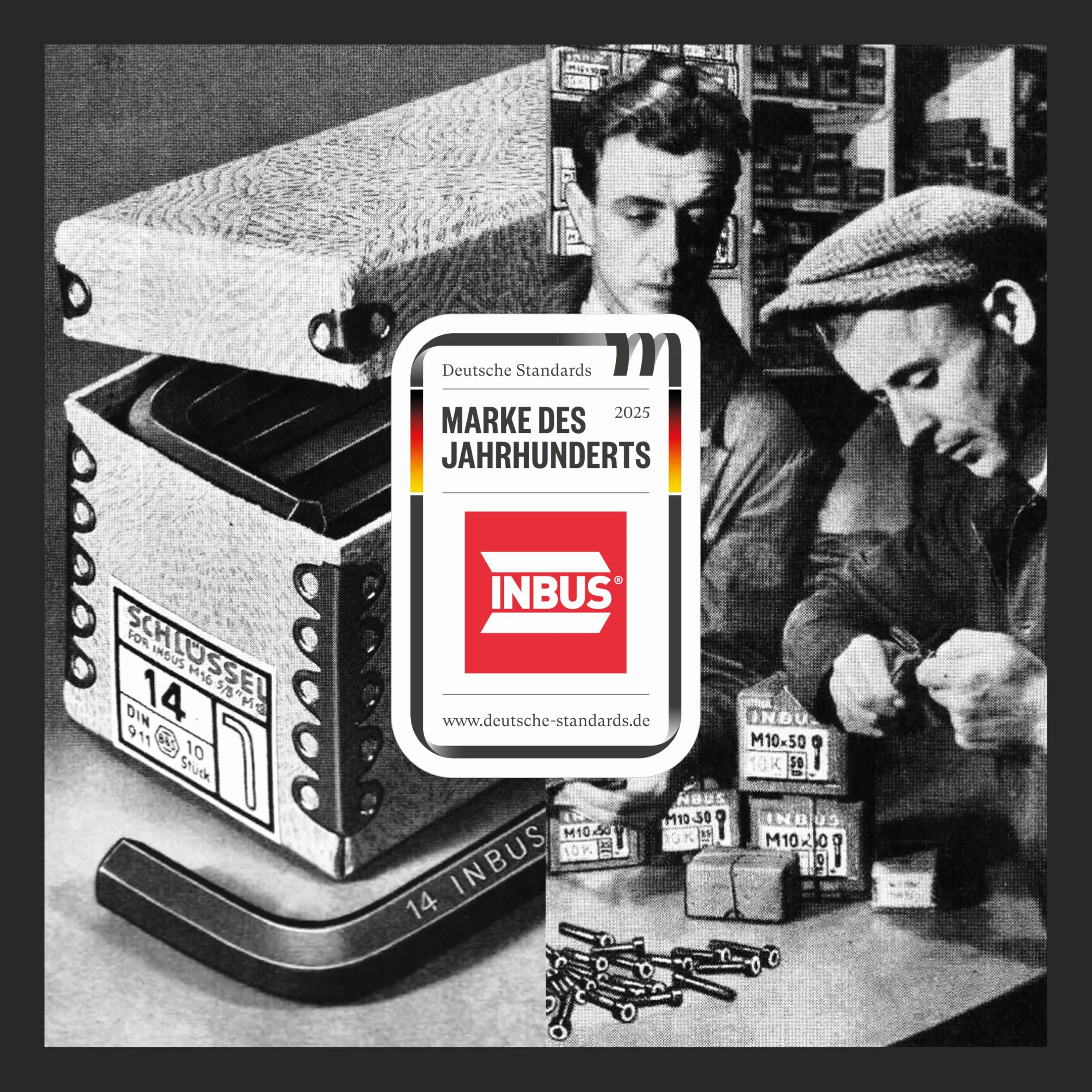 Inbus 79560 Zabezpieczenie Śrubowe, Niebieski, 20 g