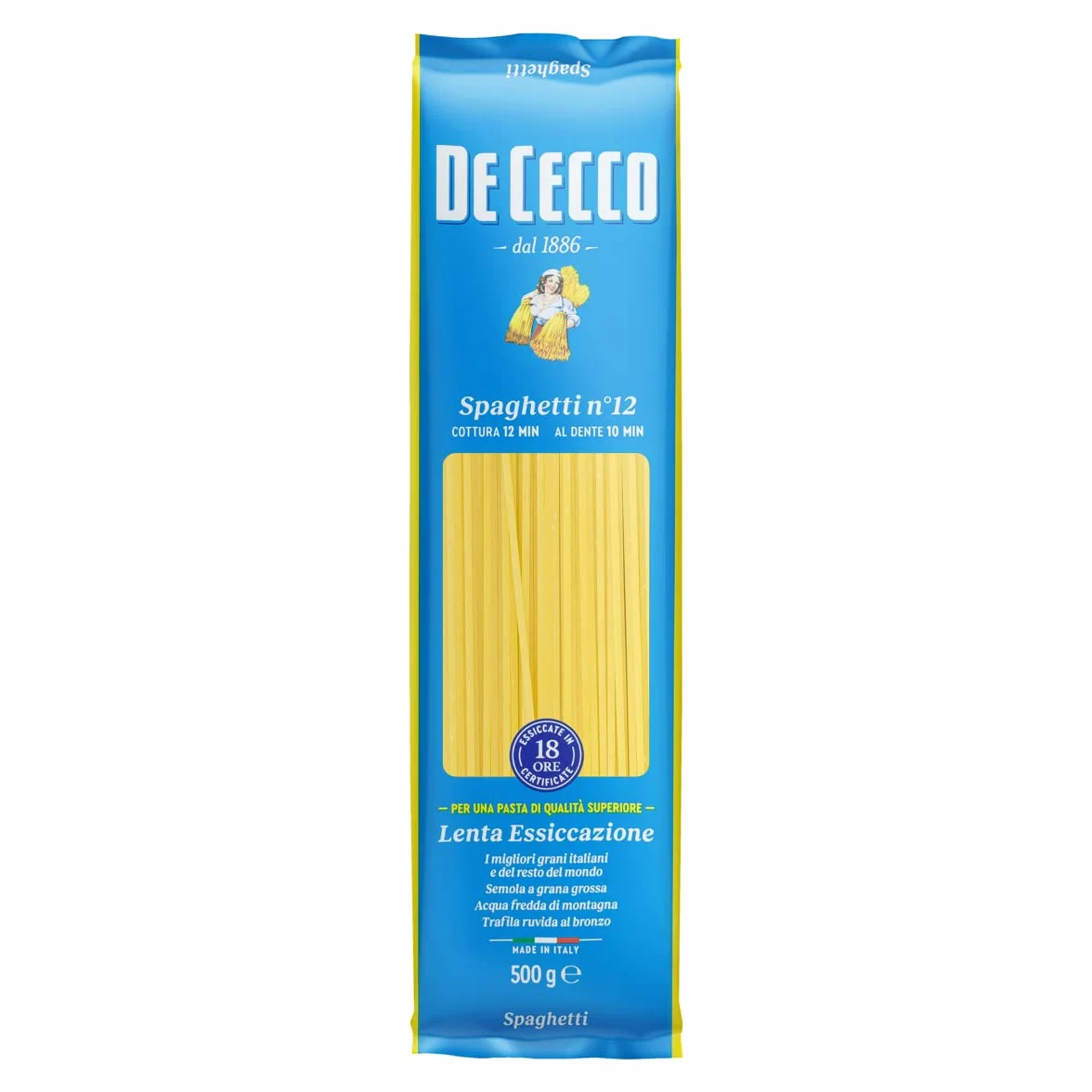 De cecco - N.12 spaghetti gr.500 (1000035744)