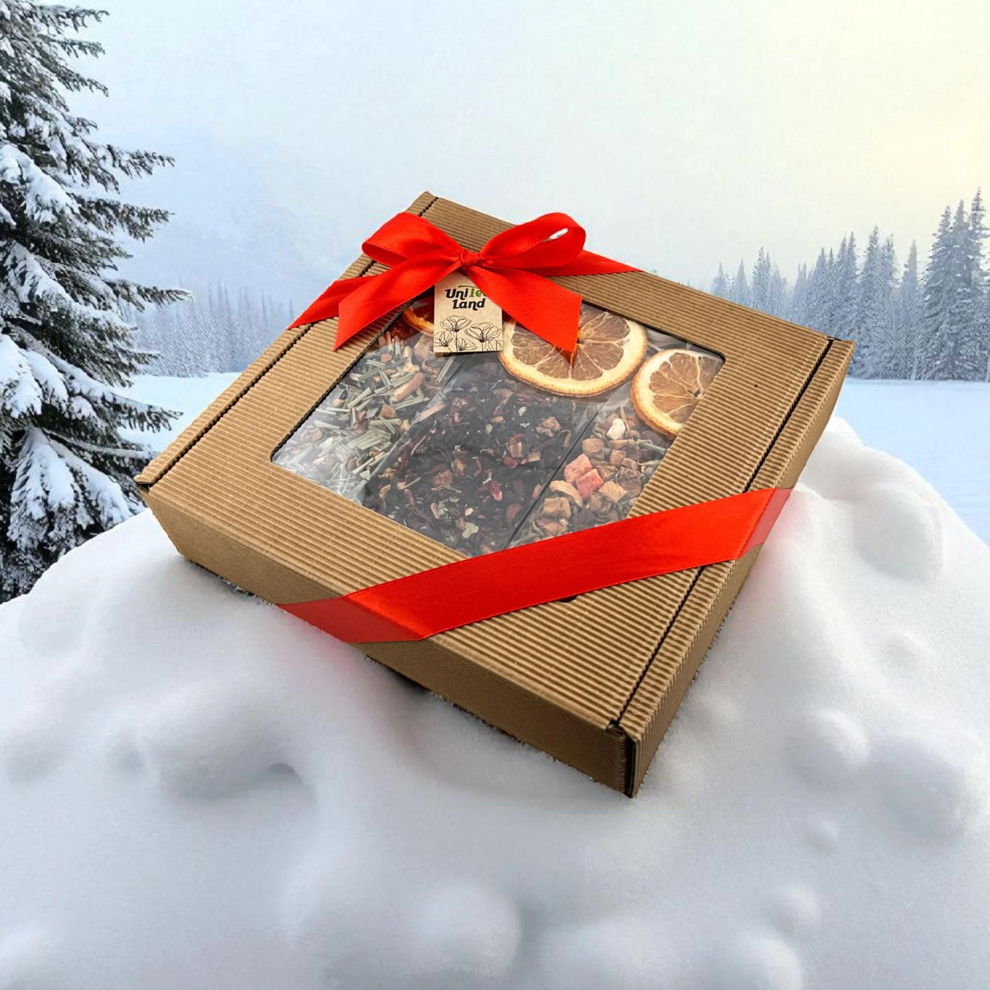 UniTea Land Zestaw Prezentowy Herbata Owocowa 150g