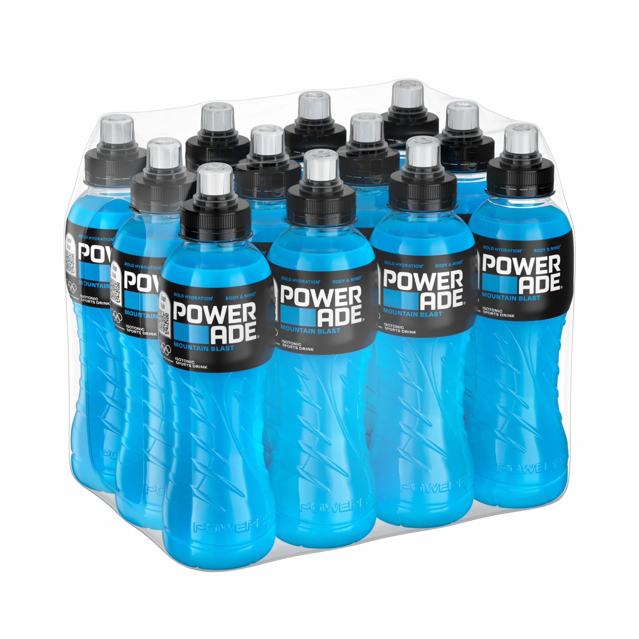 Powerade Mountainblast, opakowanie 12 sztuk (12 x 500 ml) (bez kaucji, dostawa tylko do Austrii)