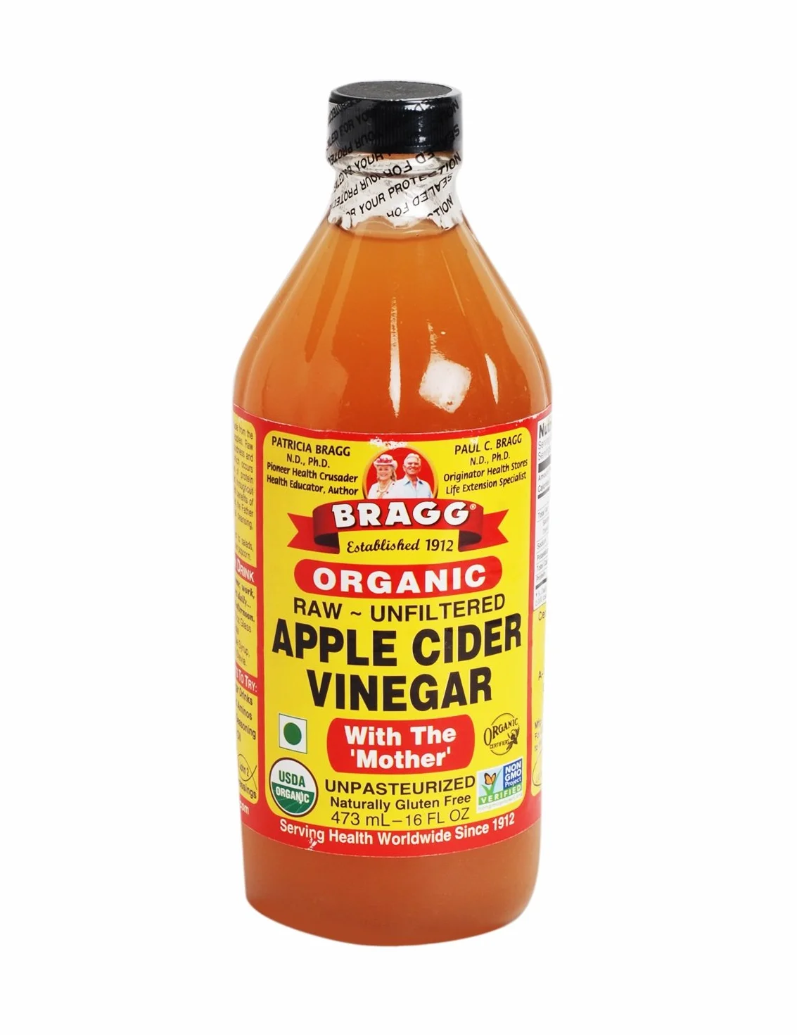 Braggs Organiczny ocet jabłkowy 473ml butelka USA